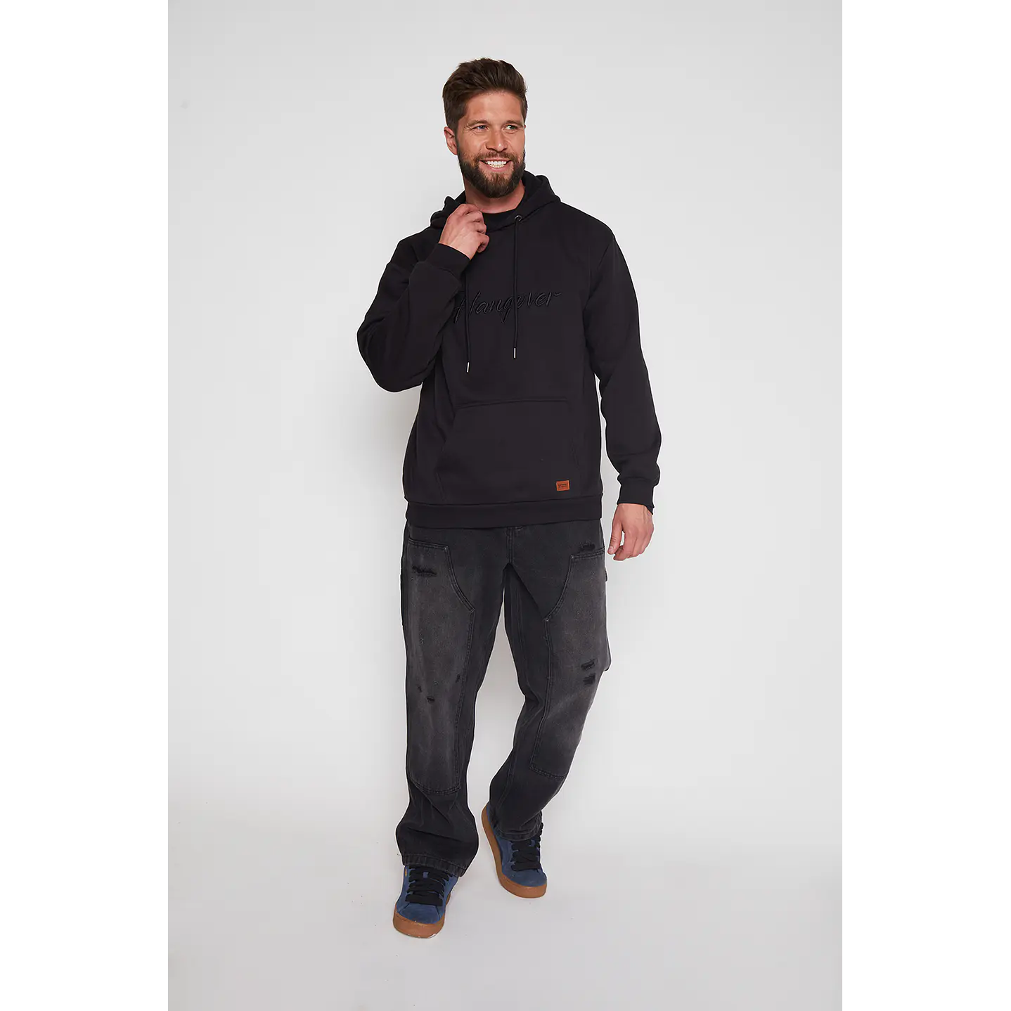 Jeans Hombre Negro Baggy Family Shop 1