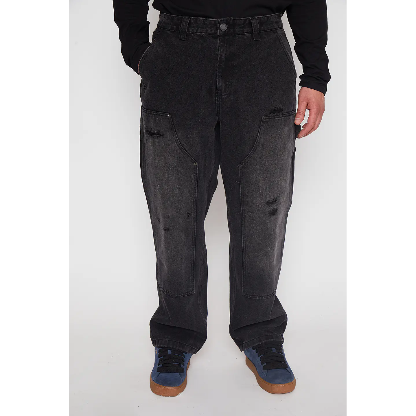 Jeans Hombre Negro Baggy Family Shop 2