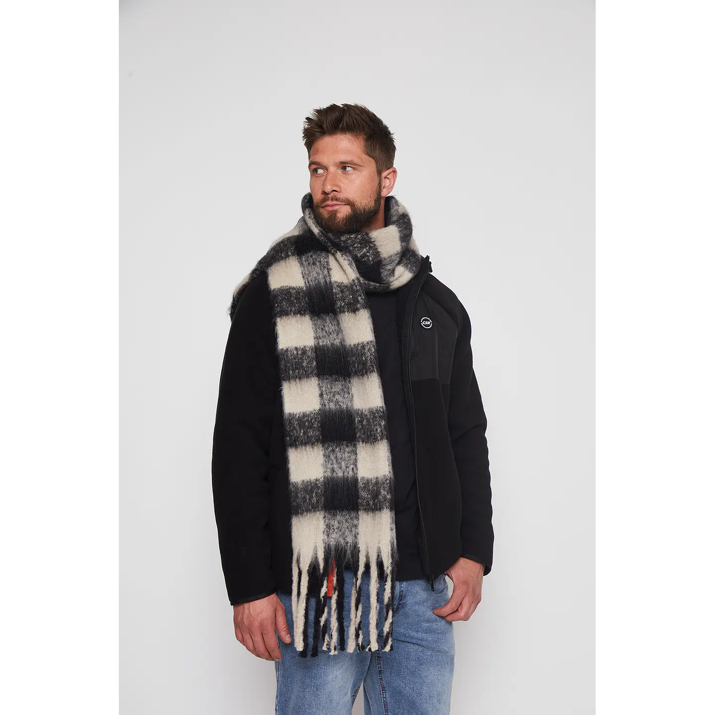 Bufanda Hombre Cuadros Lana Family Shop 2