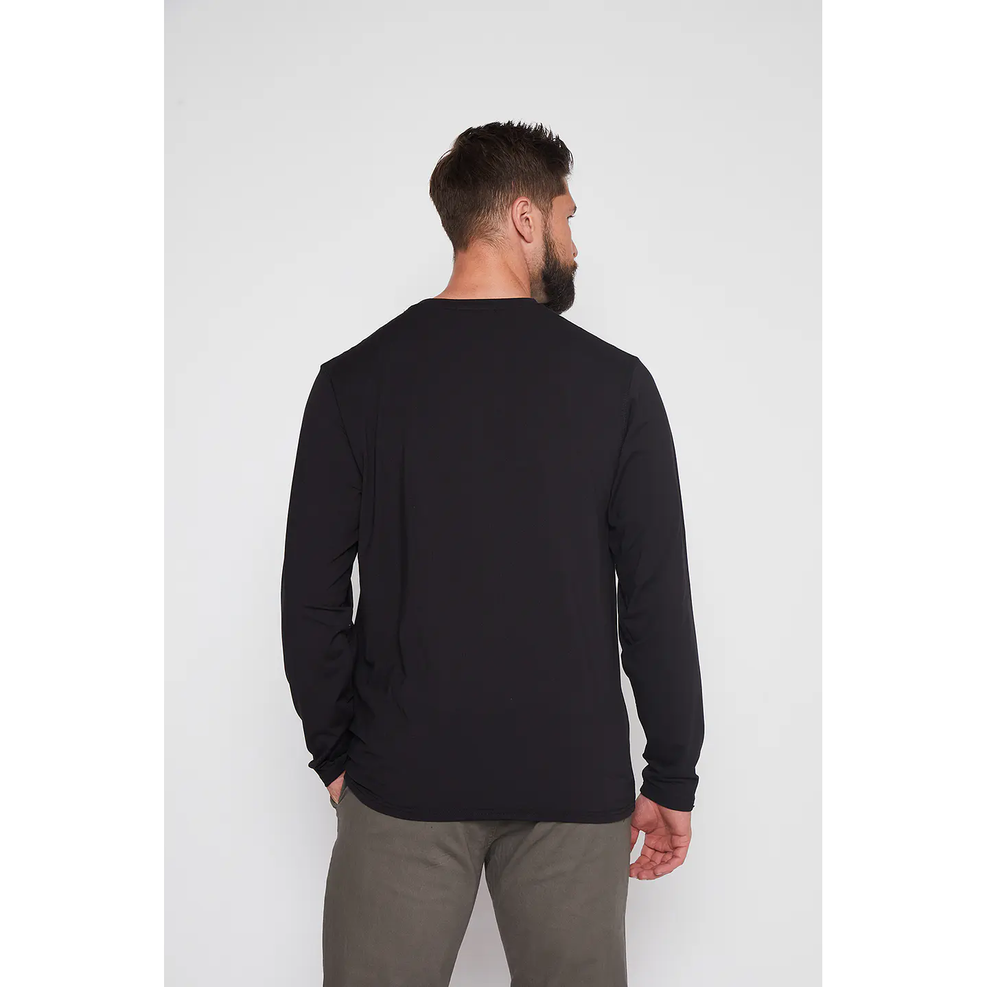 Camiseta Hombre Negro Térmica Family Shop 3