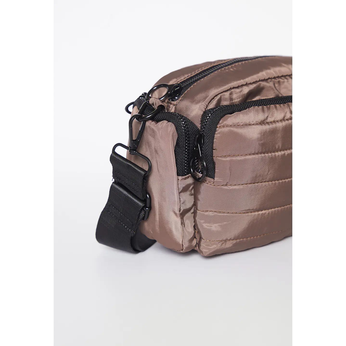 Cartera Mujer Café Crossbody Multibolsillos Family Shop 2