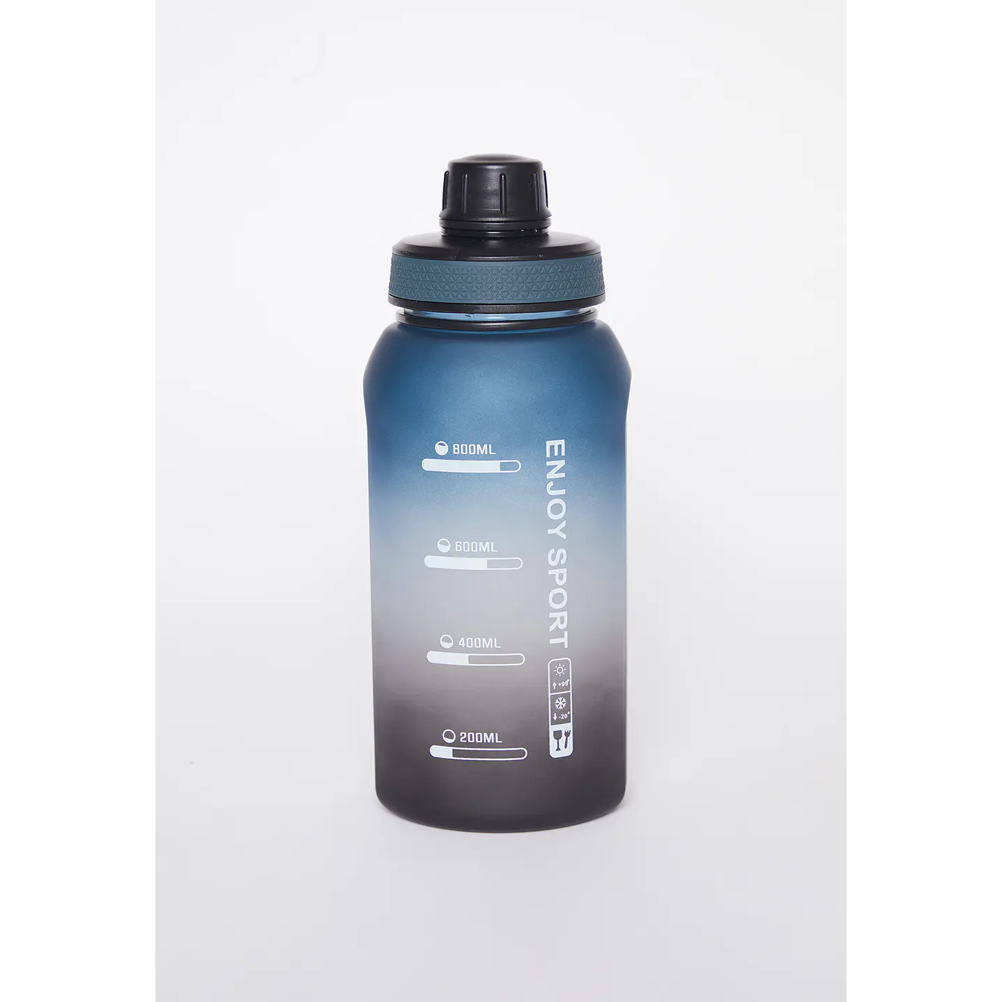 Botella Unisex Negro Empavonado 900 ml Family Shop 1