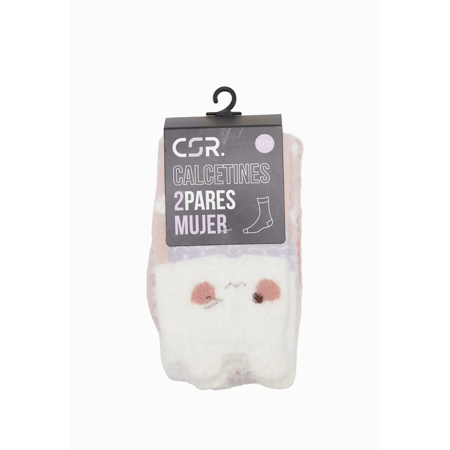Calcetín 2 pares Mujer Lana Gato Family Shop 2