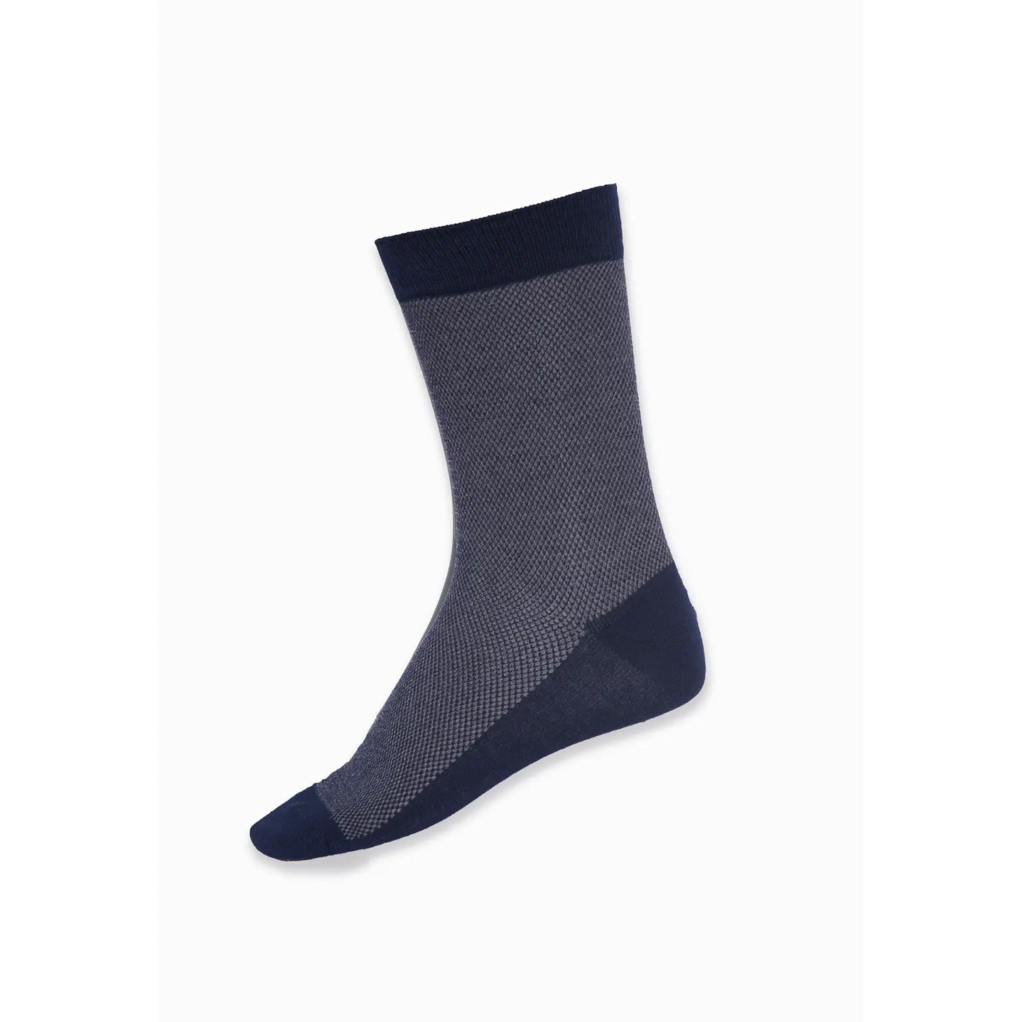 Calcetín 2 Pares Hombre Negro Clasic Liso Family Shop 1
