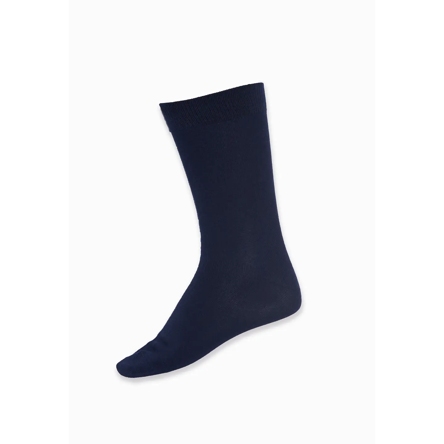 Calcetín 2 Pares Hombre Negro Clasic Liso Family Shop 2