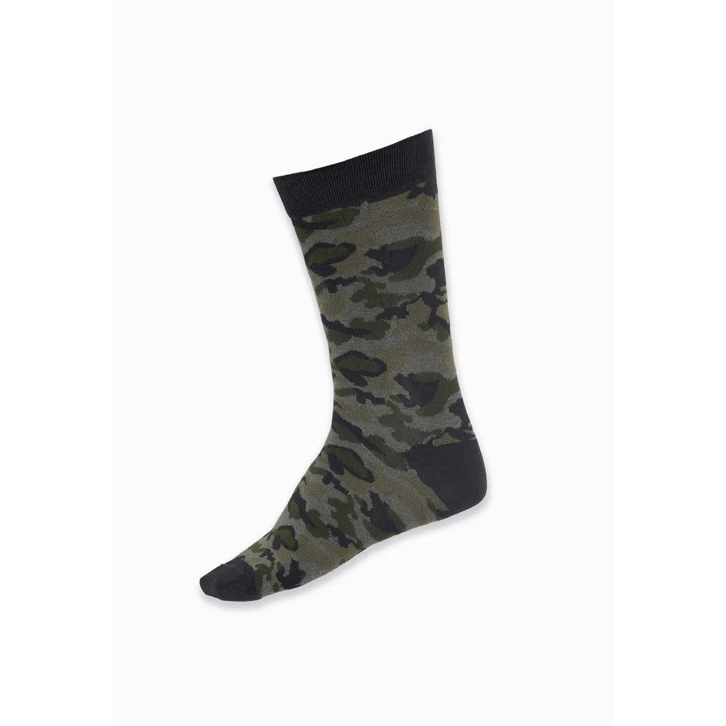 Calcetín 2 Pares Hombre Negro Clasic solid Family Shop 1