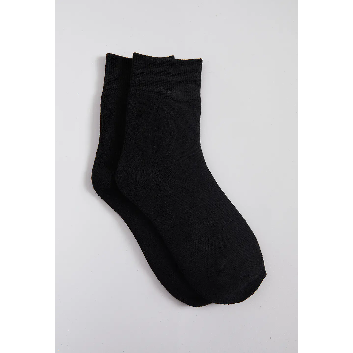 Calcetín2 Pares Hombre Lana Negros Family Shop 1