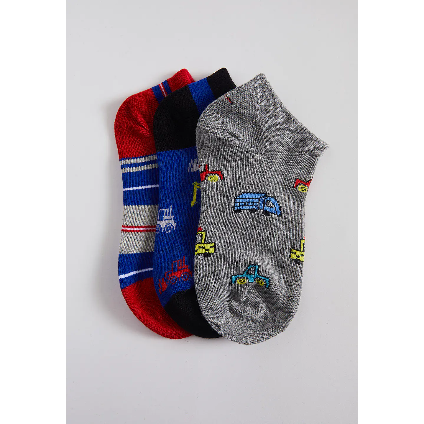 Calcetín 3 Pares Niño Gris Corto Cars Family Shop 1