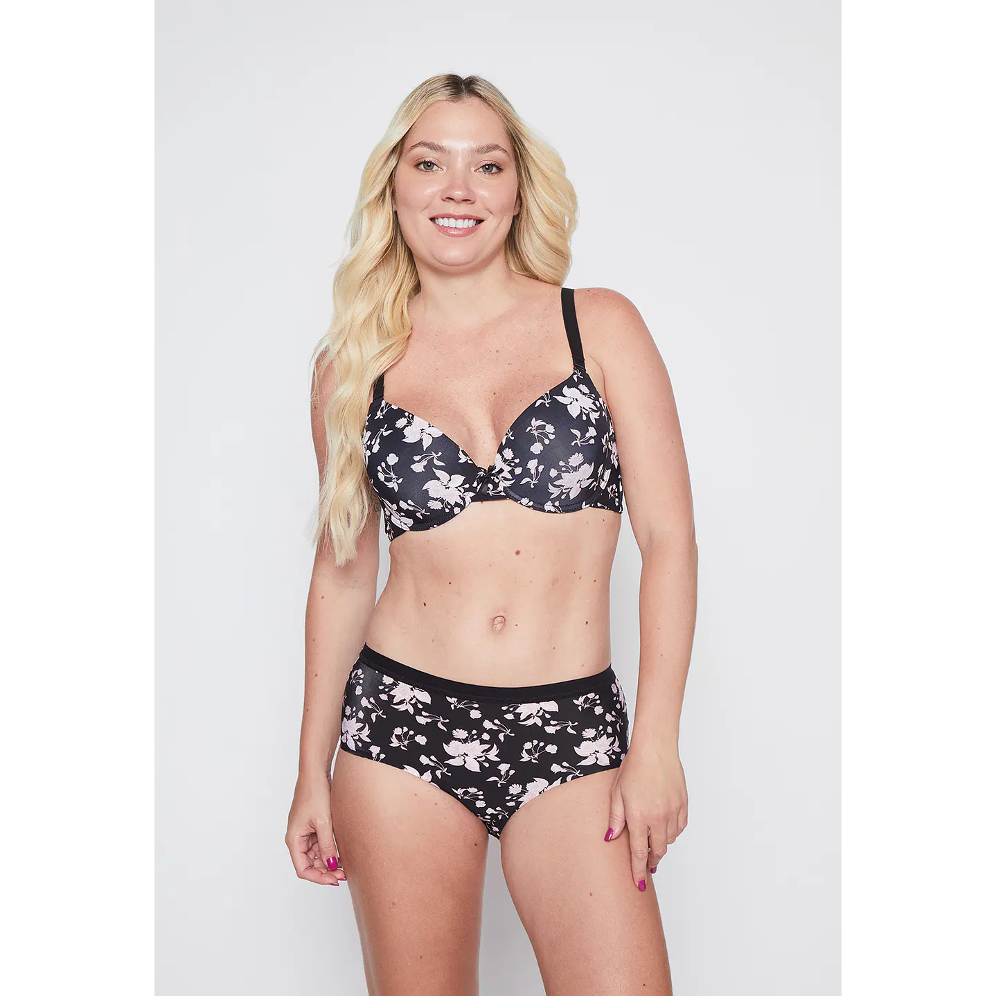 Sostén Bipack Mujer Flores Liso Family Shop 7