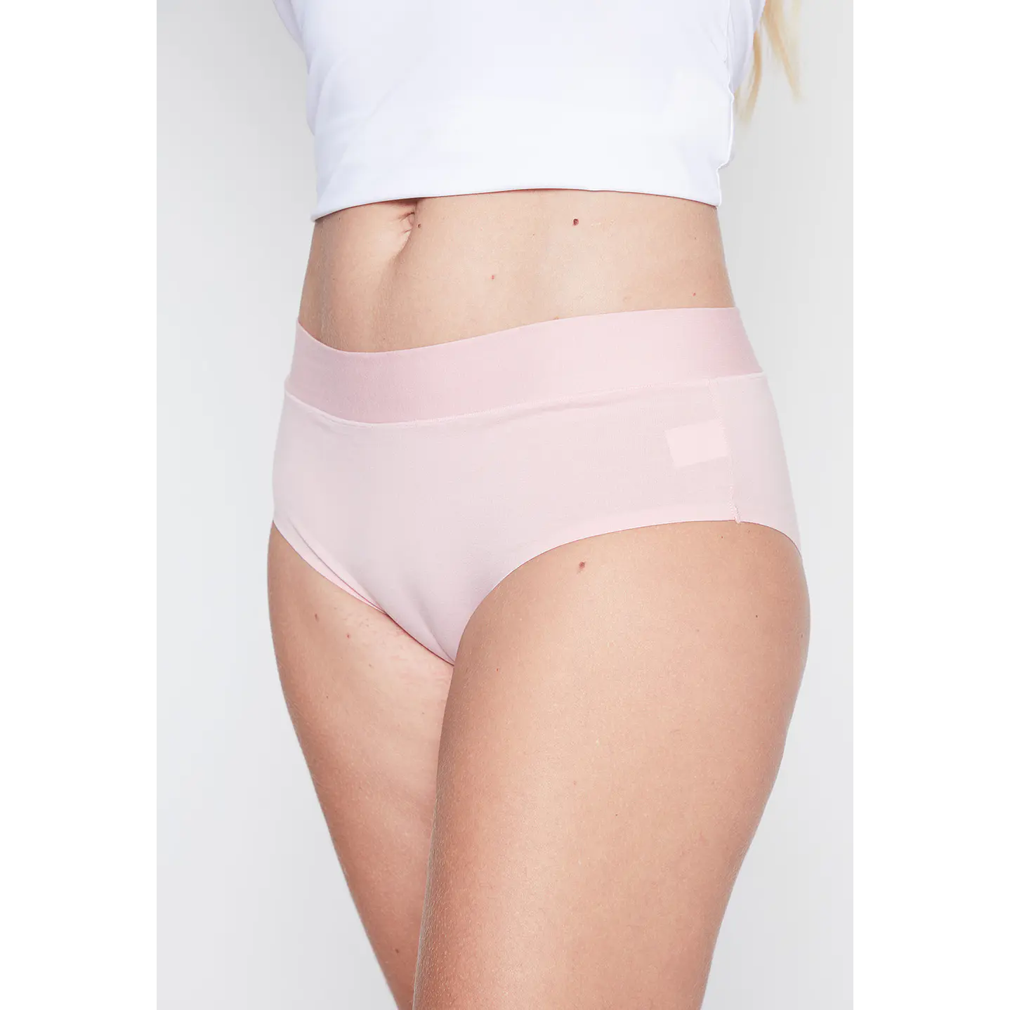Calzón Bipack Mujer Rosado Tiro Alto Costura Family Shop 2