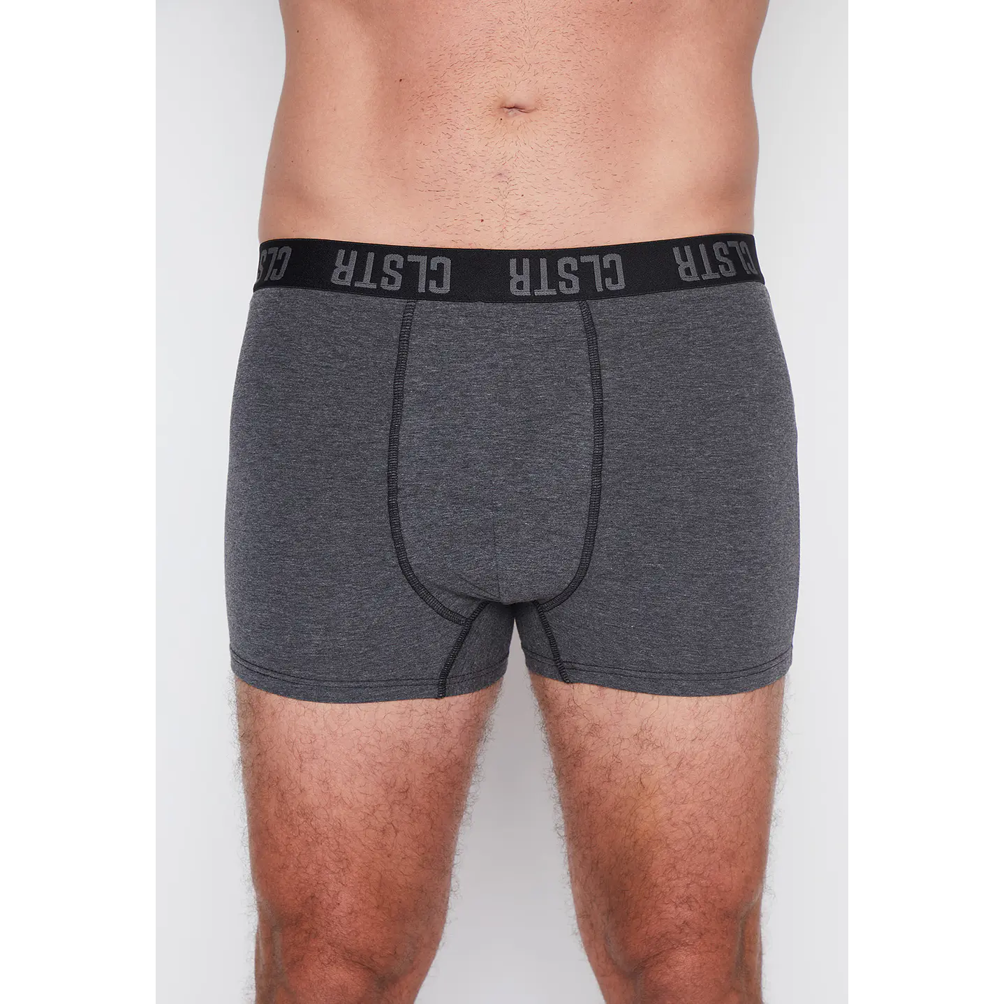 Boxer 2 Pares Hombre Negro Liso Family Shop 2