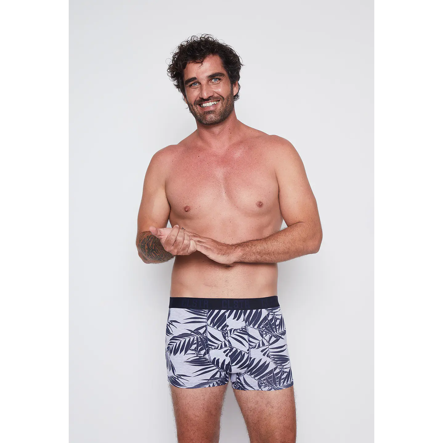 Boxer 2 Pares Hombre Blanco Liso Family Shop 5