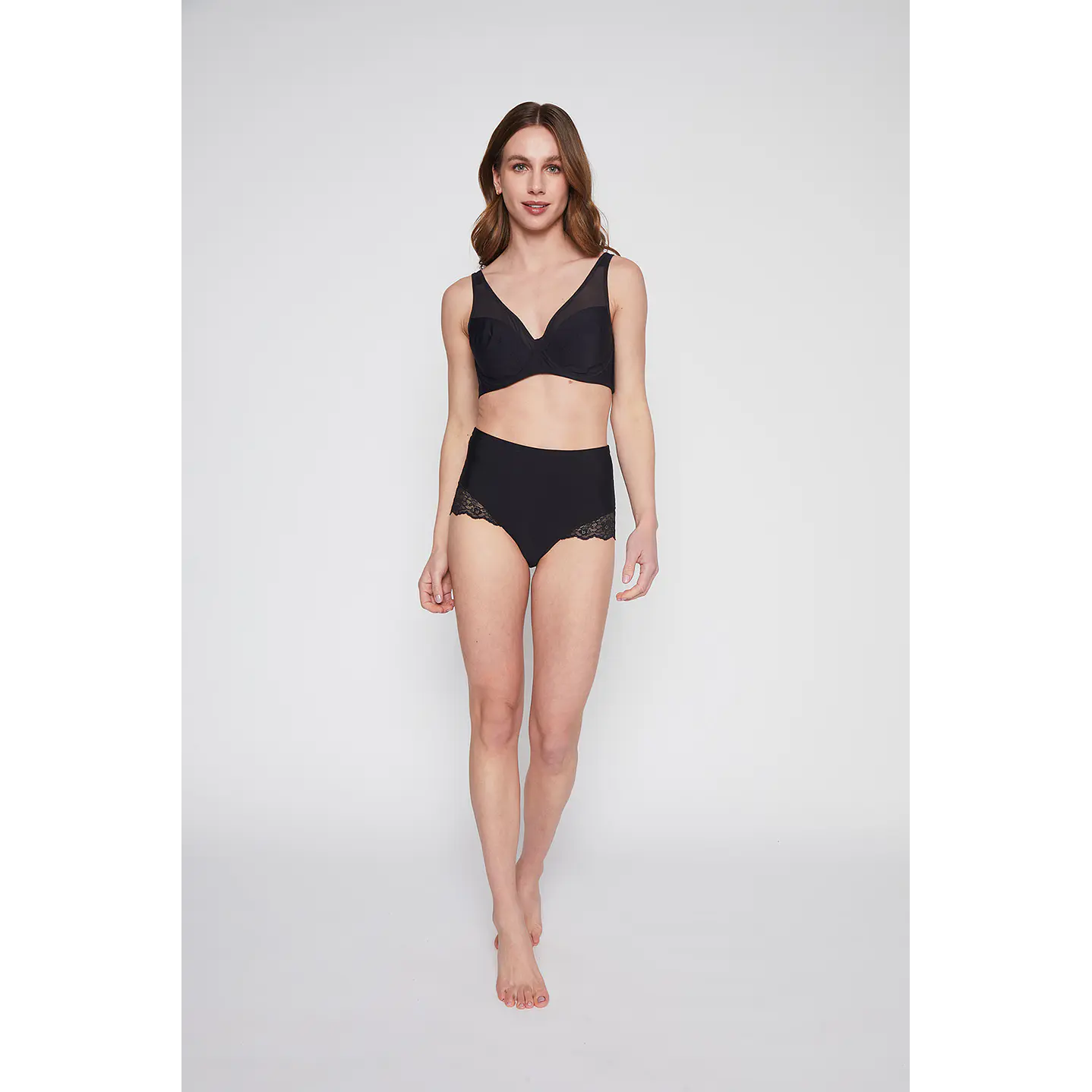 Calzon Mujer Negro Maxi Liso Family Shop 2
