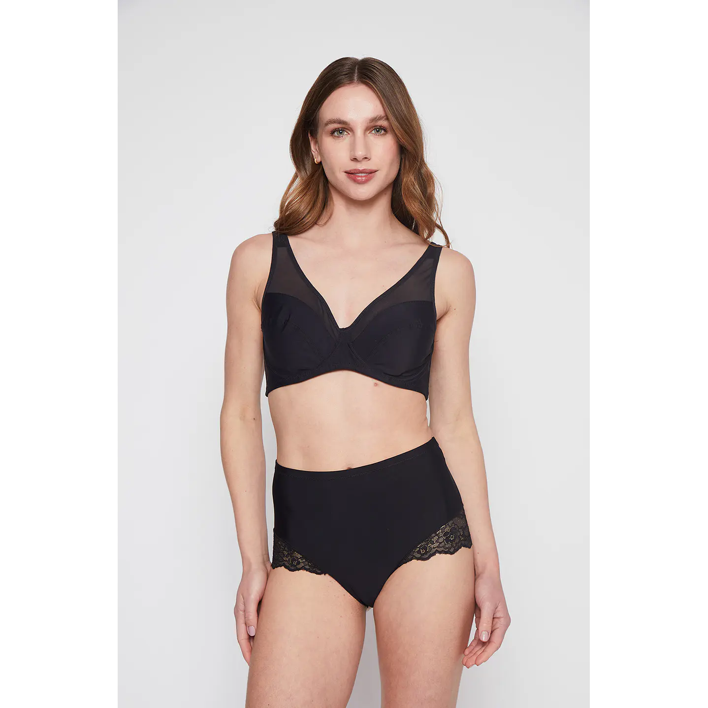 Calzon Mujer Negro Maxi Liso Family Shop 4