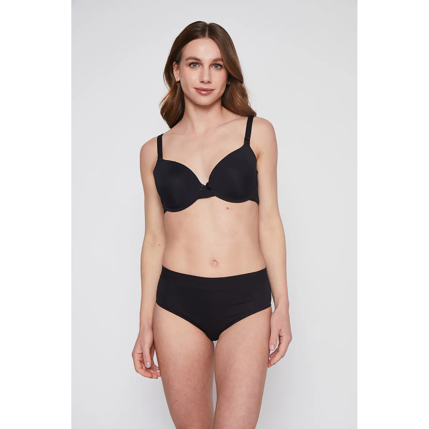Calzon 2 Pares Mujer Negro Alto Costura Family Shop 5