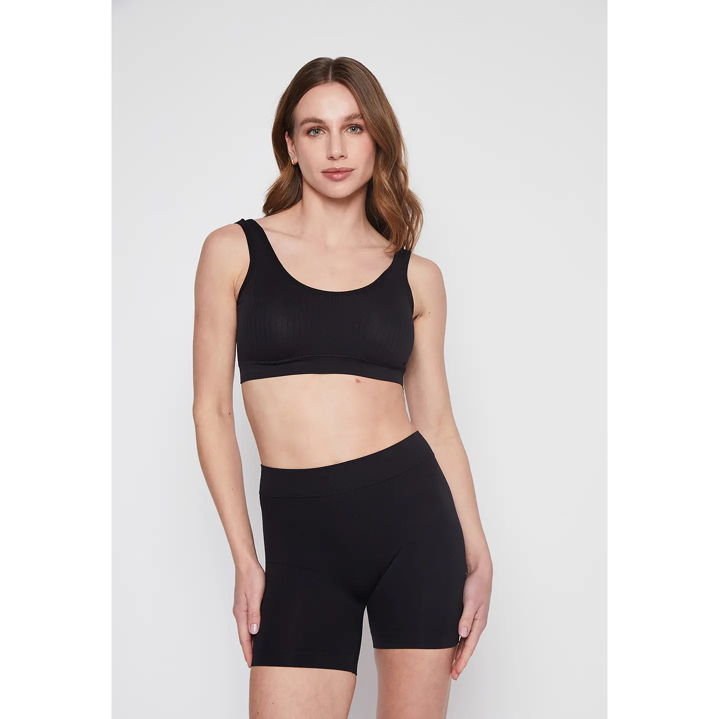 Calza Mujer Negro Seamless Family Shop 2