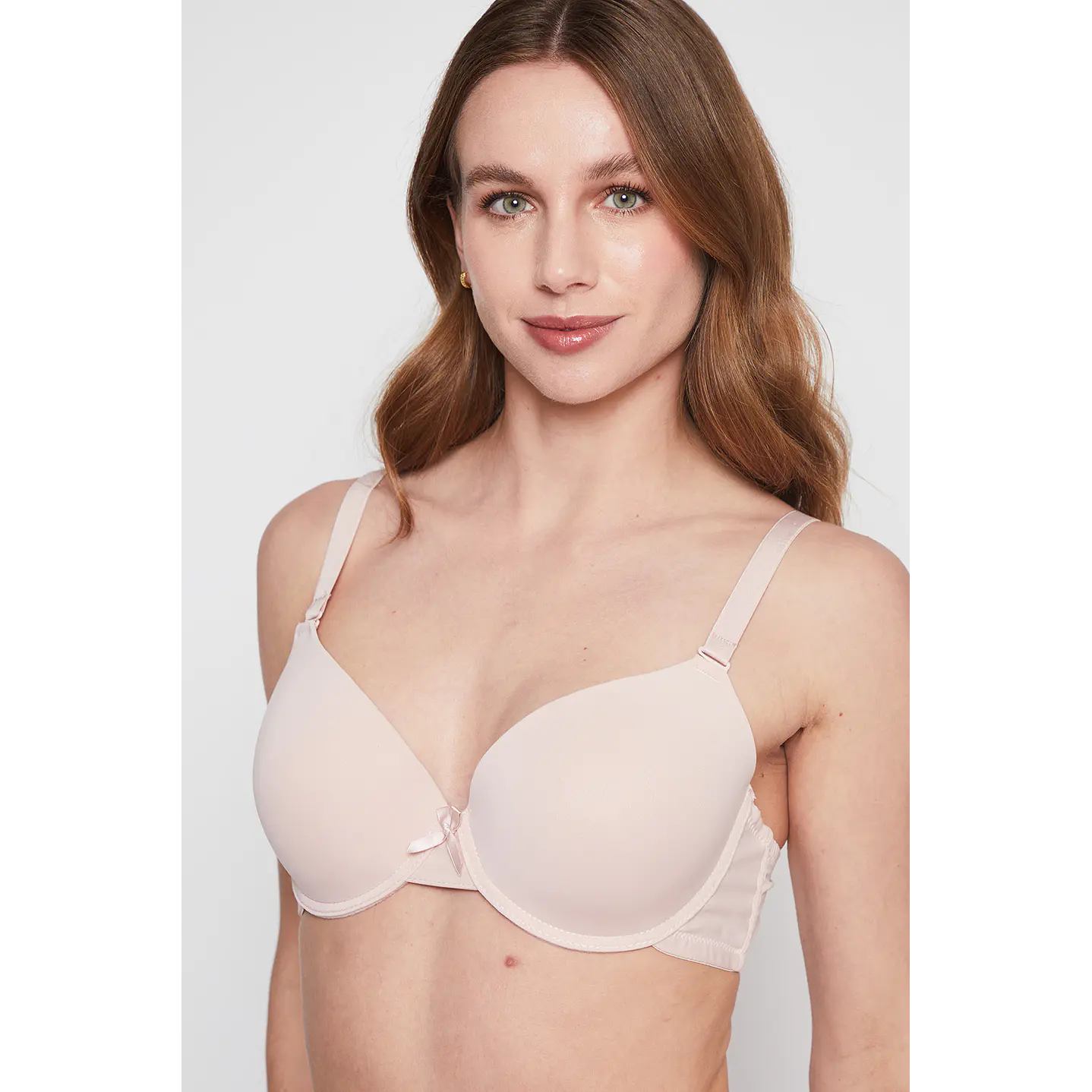 Sostén Bipack Mujer Negro Flores Padding Family Shop 2