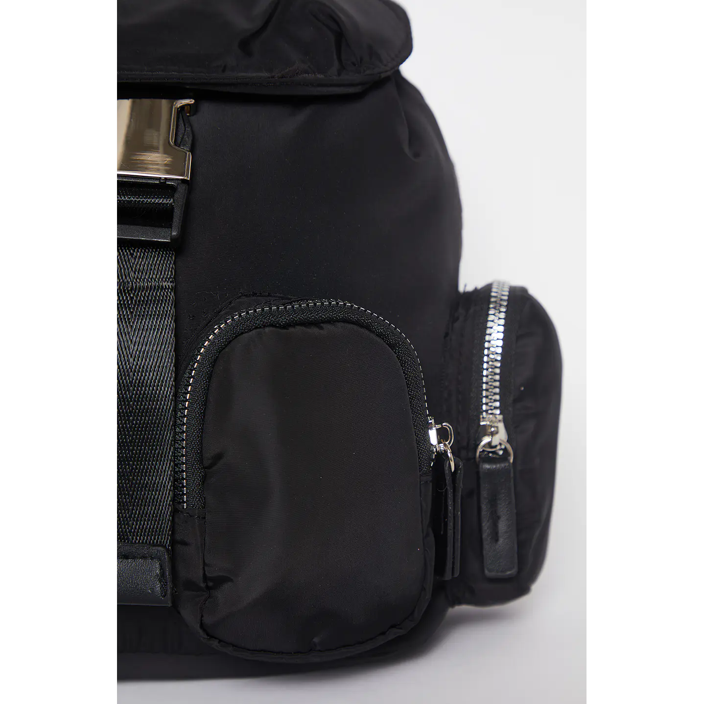 Cartera Mujer Negro Mochila Tela Family Shop 2