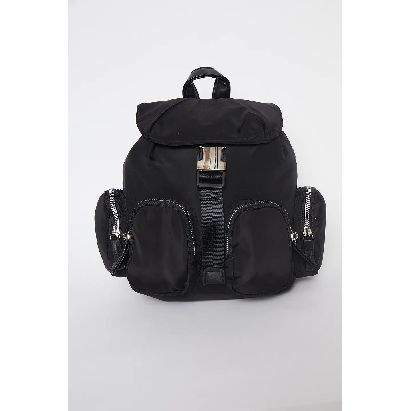 Cartera Mujer Negro Mochila Tela Family Shop 1
