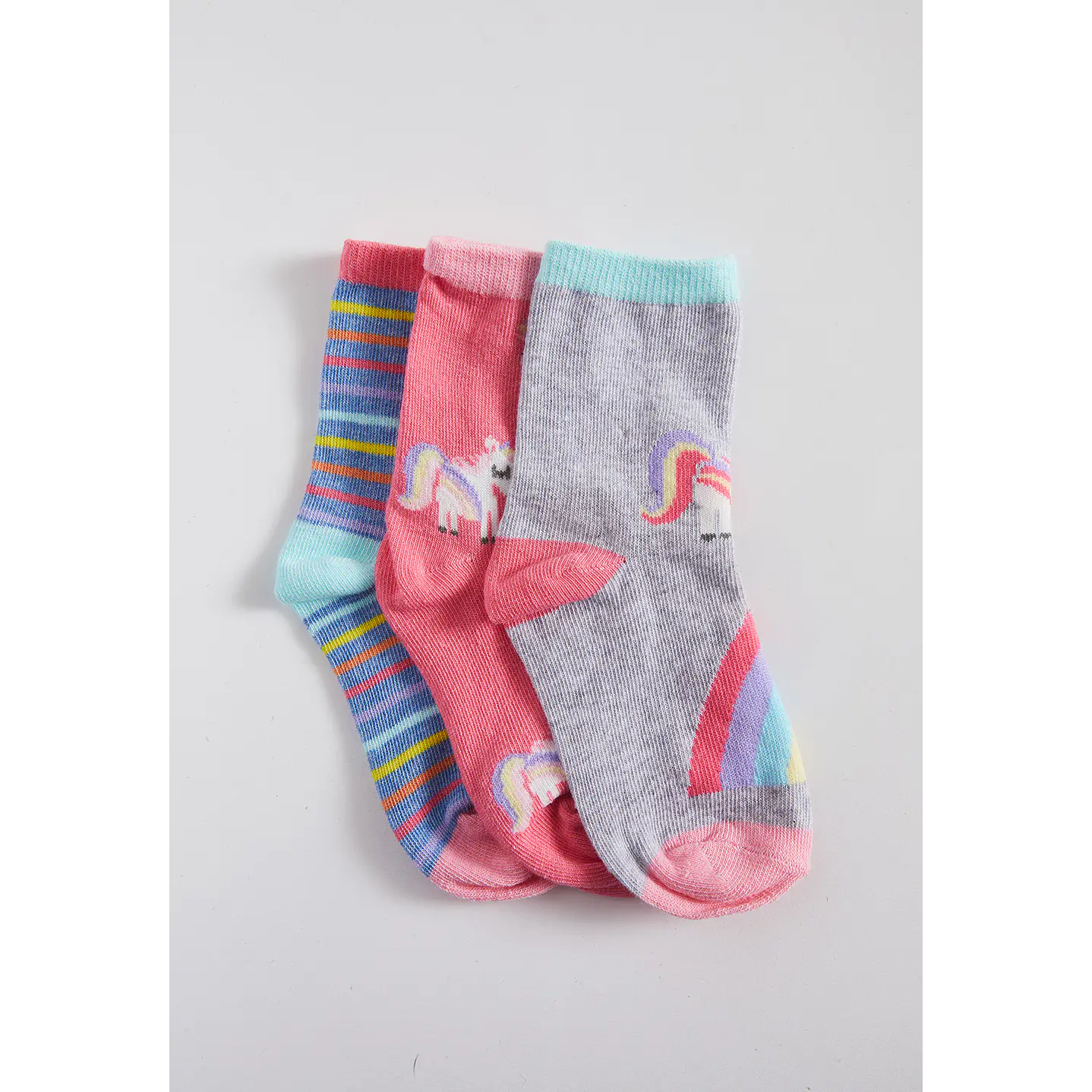 Calcetín 3 Pares Niña Multicolor Largo Family Shop 1