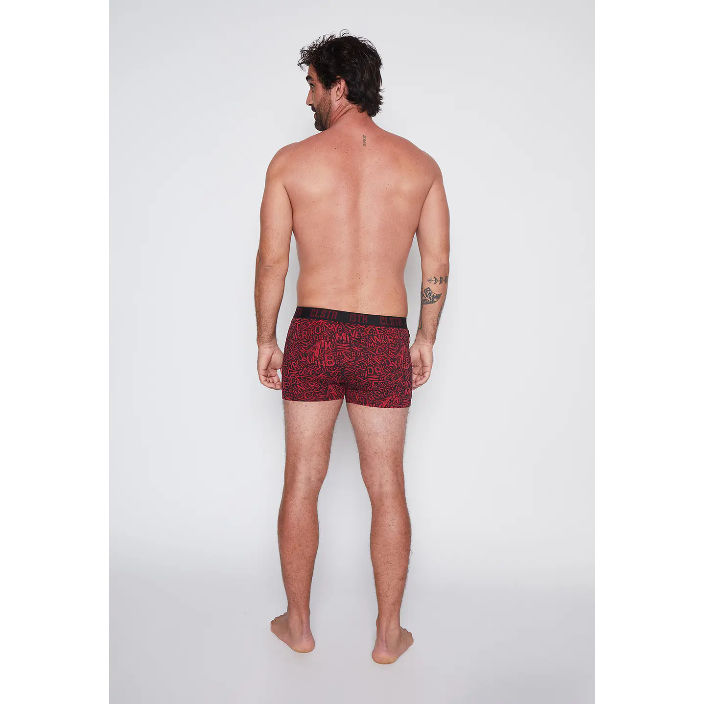 Boxer Bipack Hombre Rojo Liso Family Shop 5