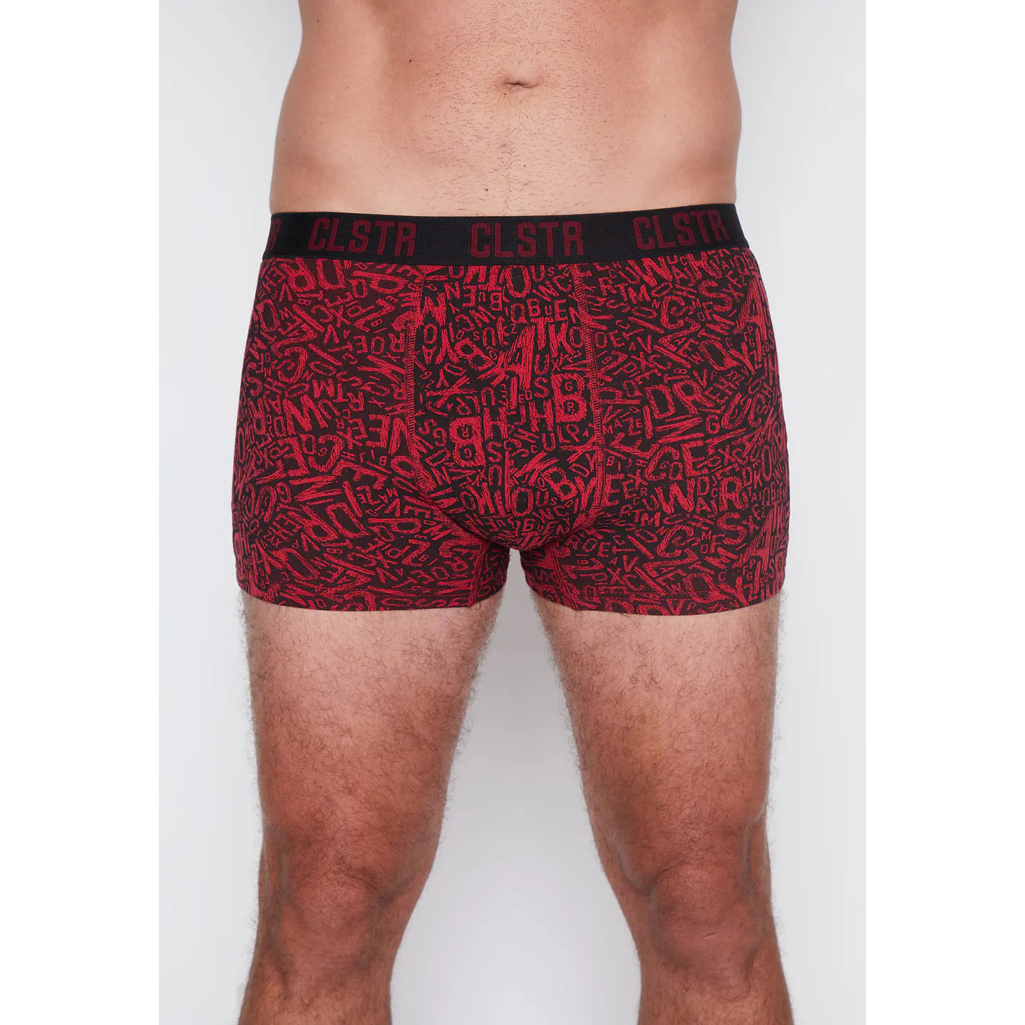 Boxer Bipack Hombre Rojo Liso Family Shop 2