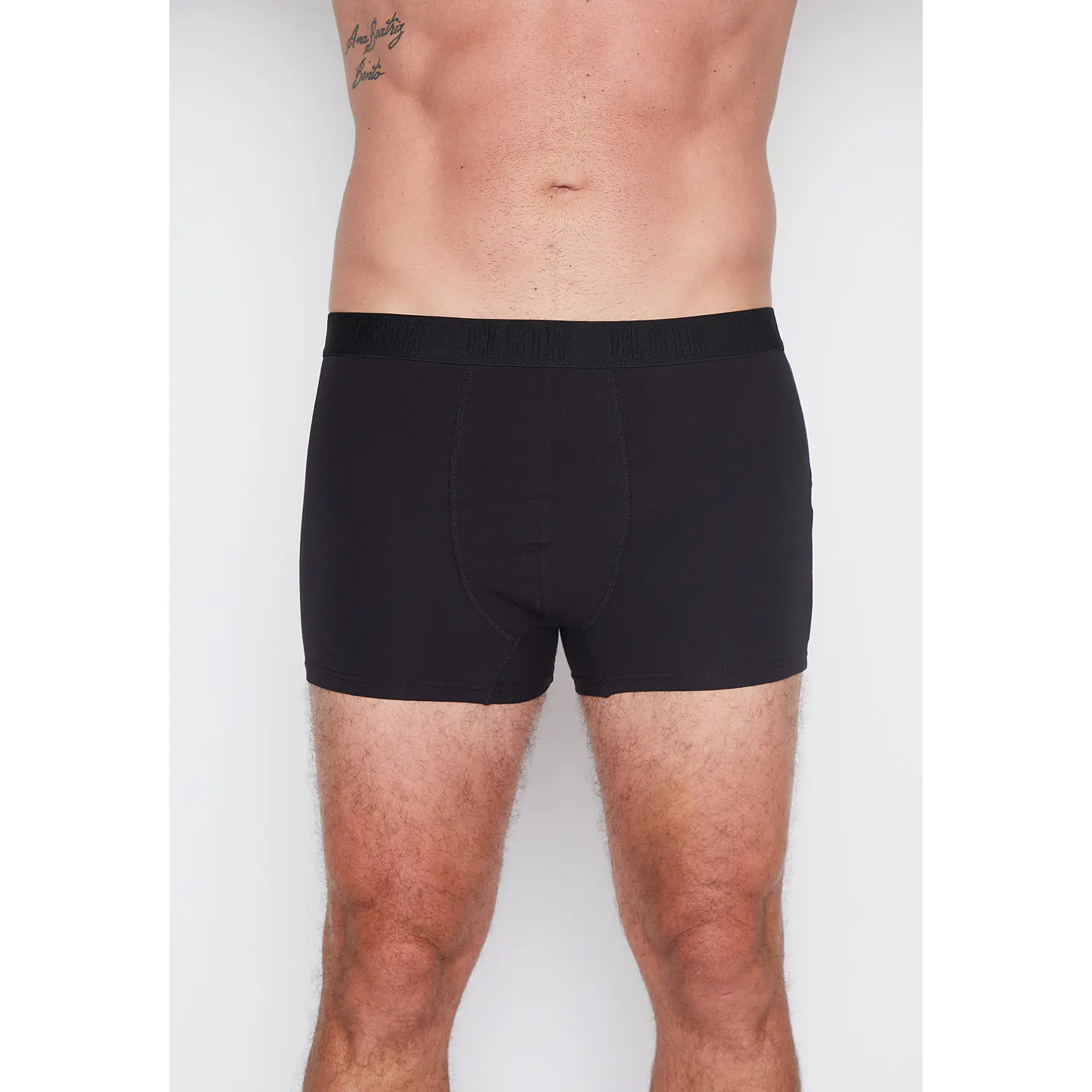 Boxer 2 Pares Hombre Azul  Medio Liso Family Shop 2