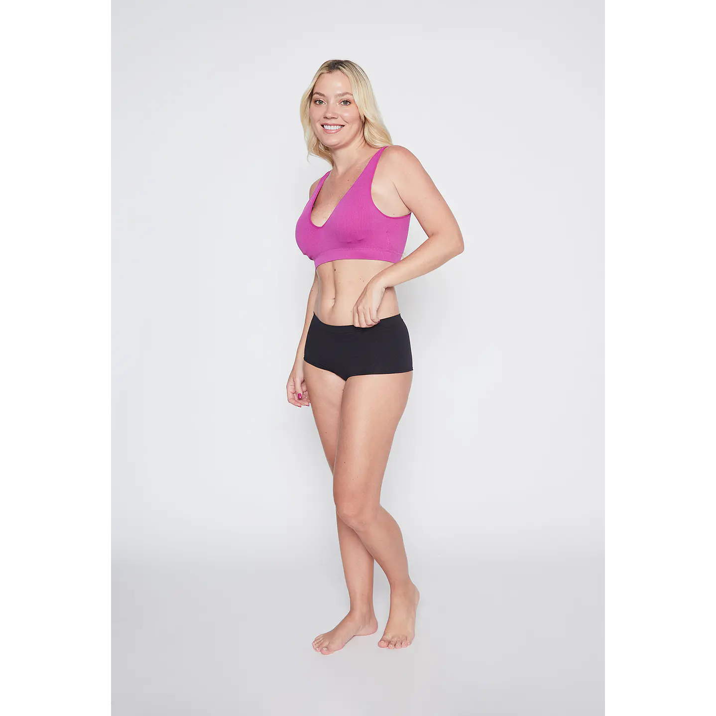 Calzon Mujer Negro Pantaleta Seamless Family Shop 3