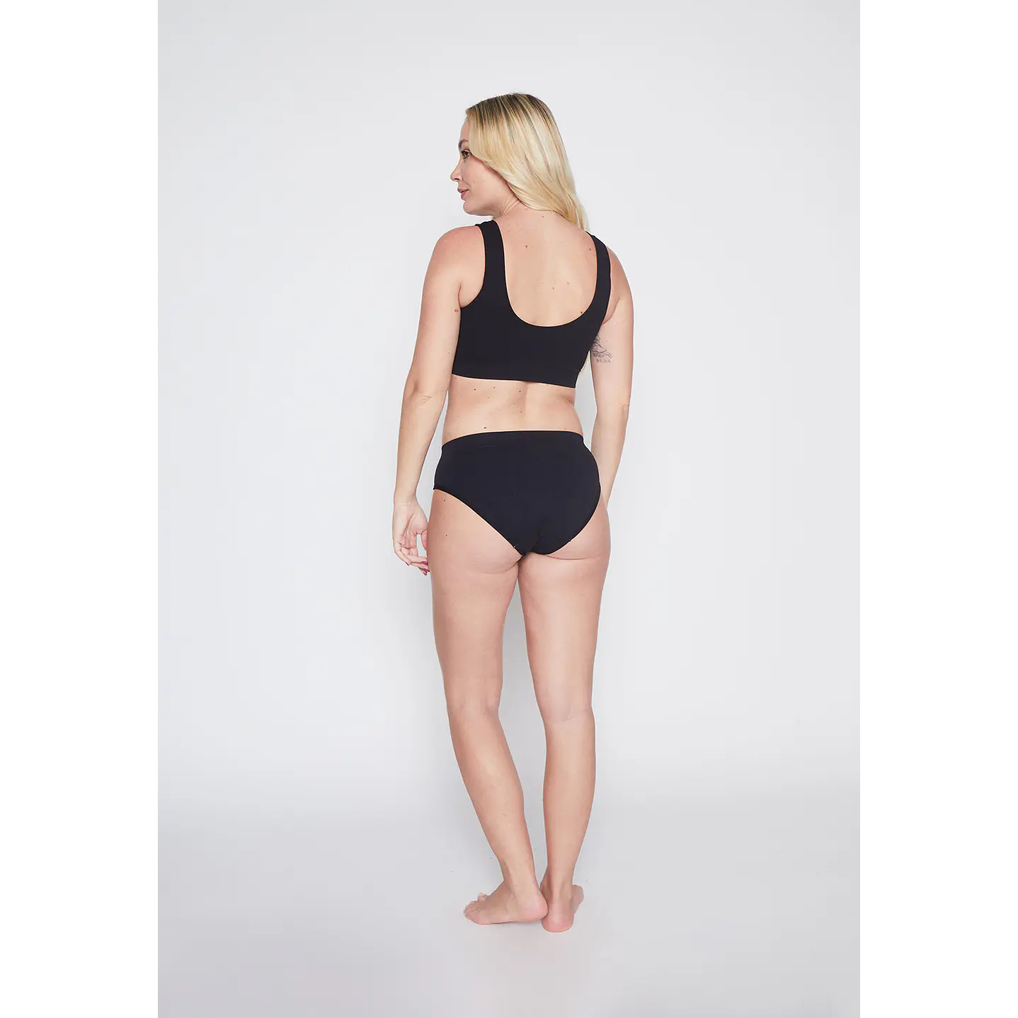 Calzon Mujer Negro Pantaleta Liso Family Shop 4
