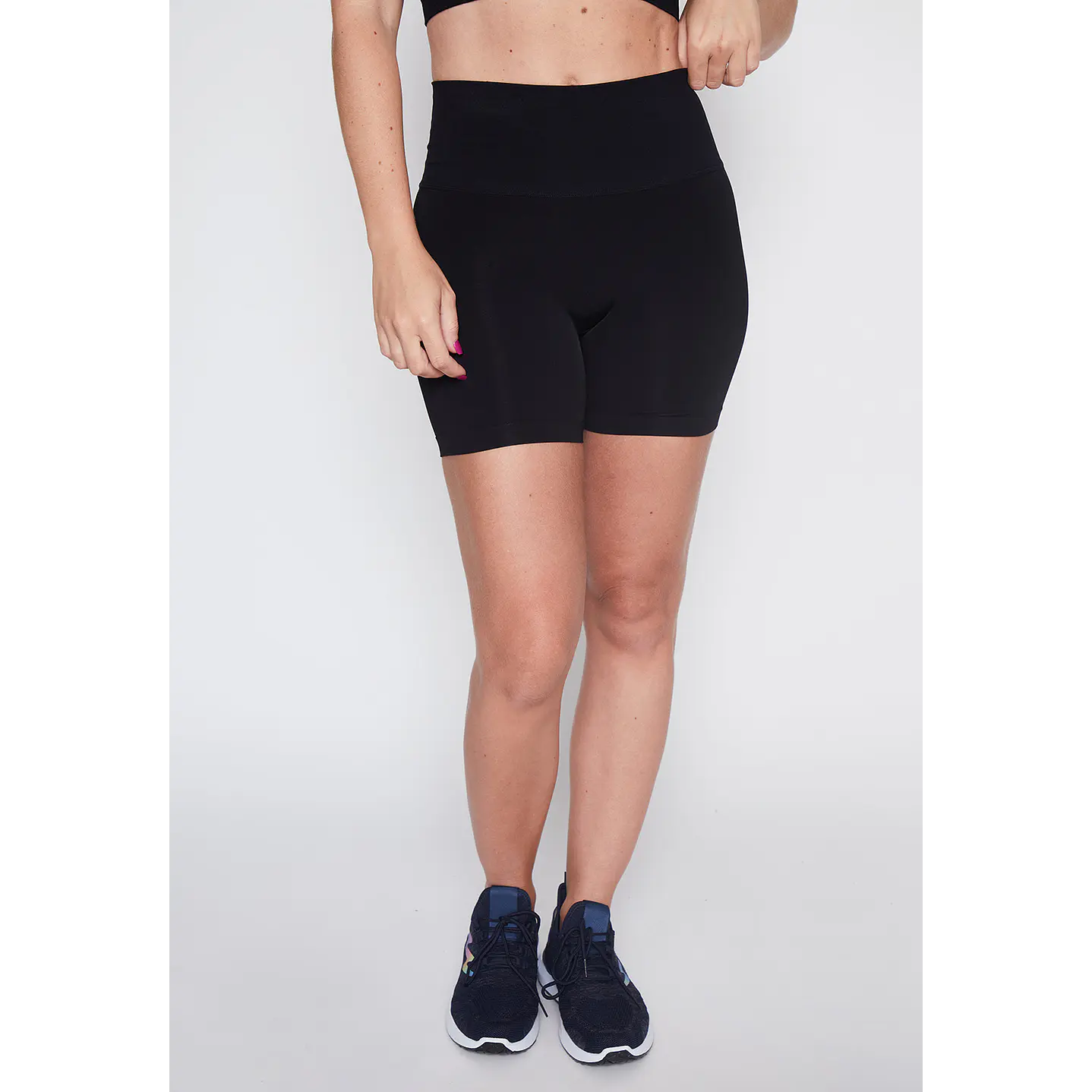 Calza Mujer Negro Seamless Control Family Shop 1