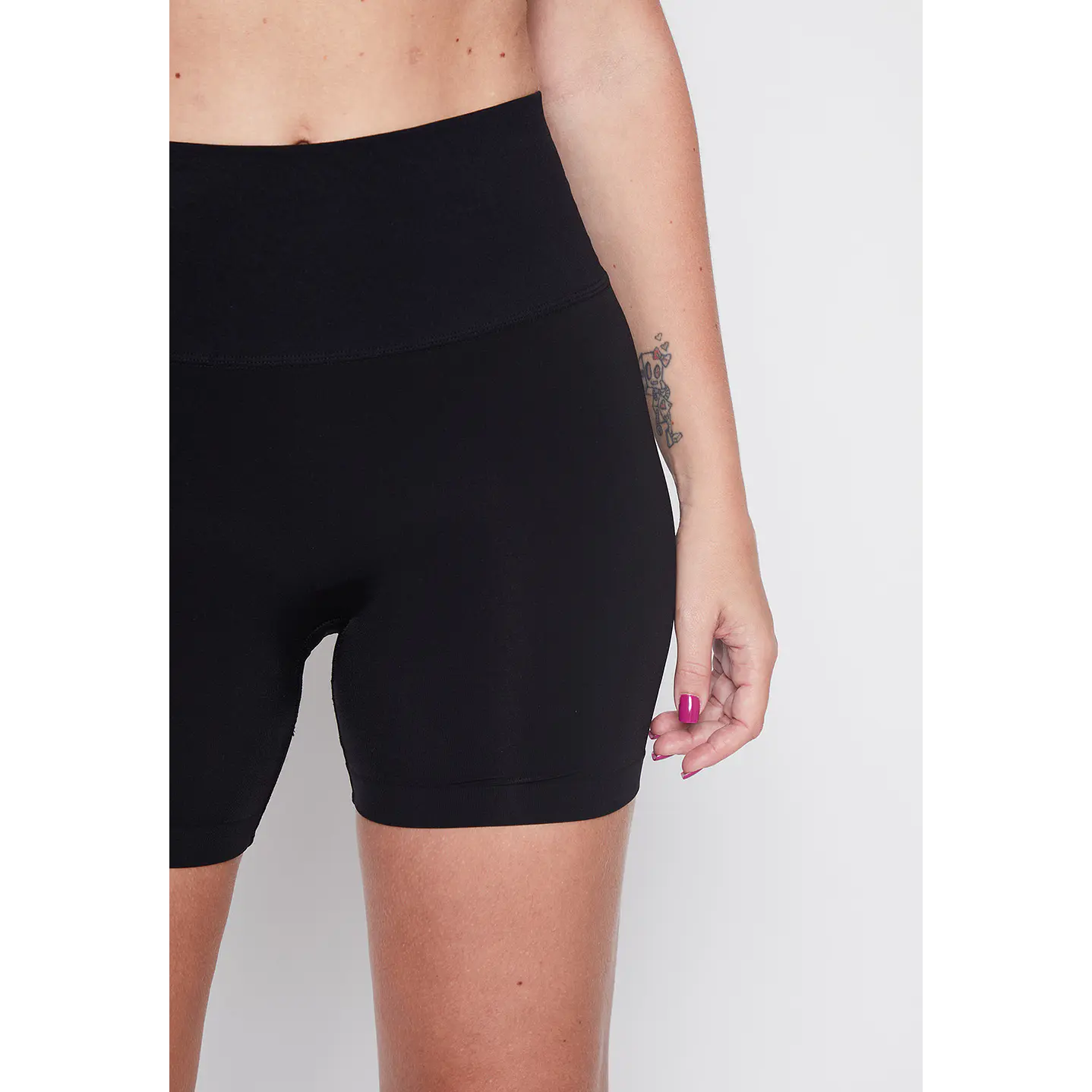 Calza Mujer Negro Seamless Control Family Shop 2