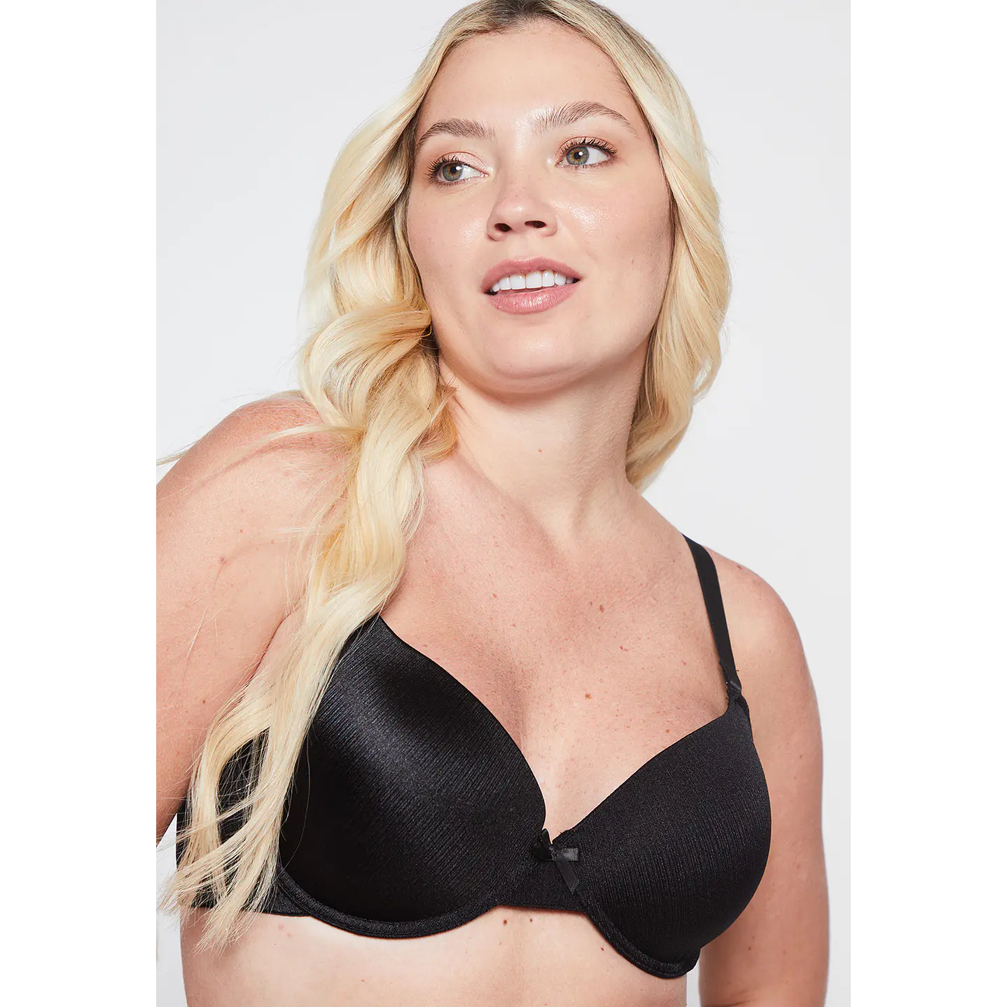 Sostén Bipack Mujer Negro Liso Family Shop 1