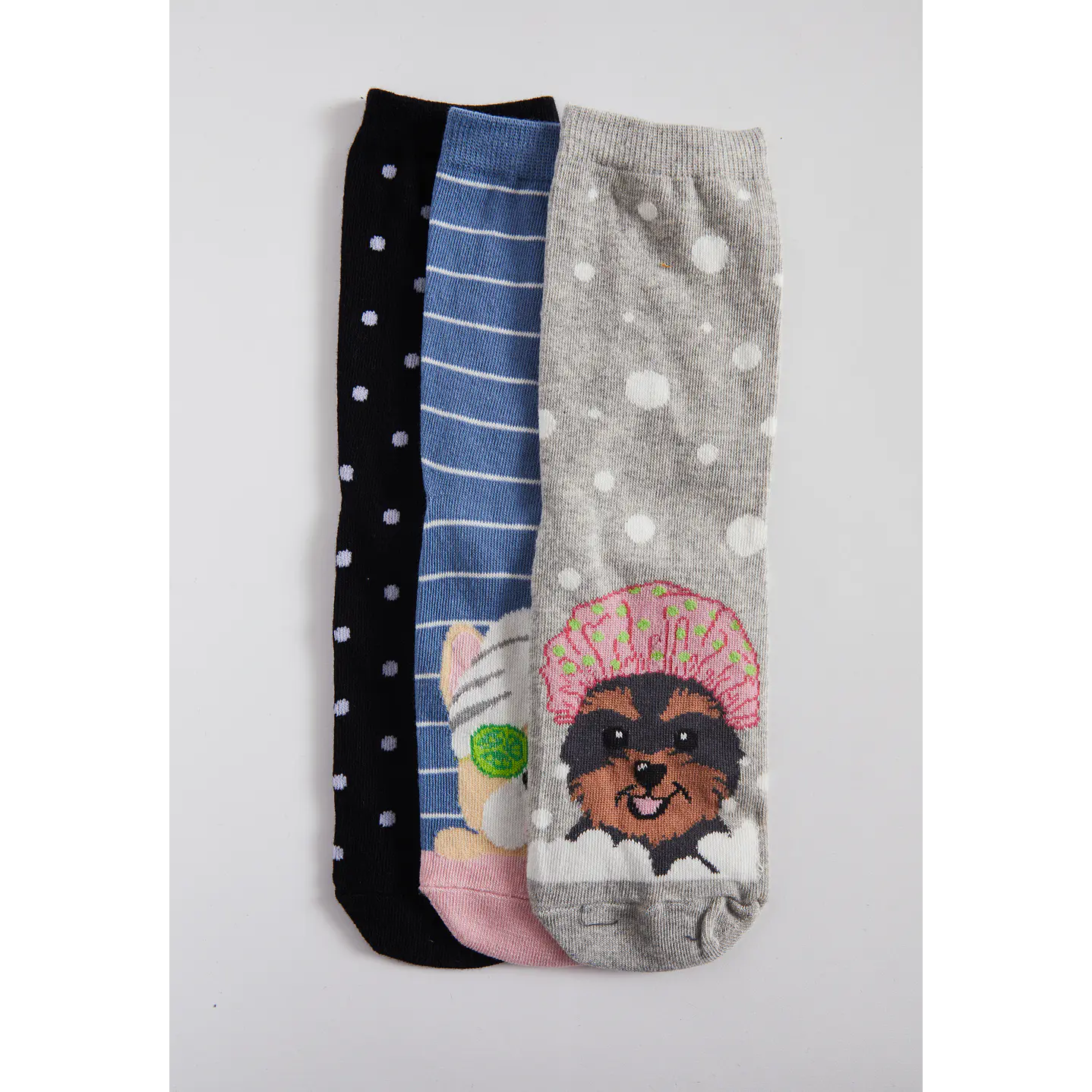 Calcetín 3 Pares Mujer Multicolor Largo Punto Family Shop 1