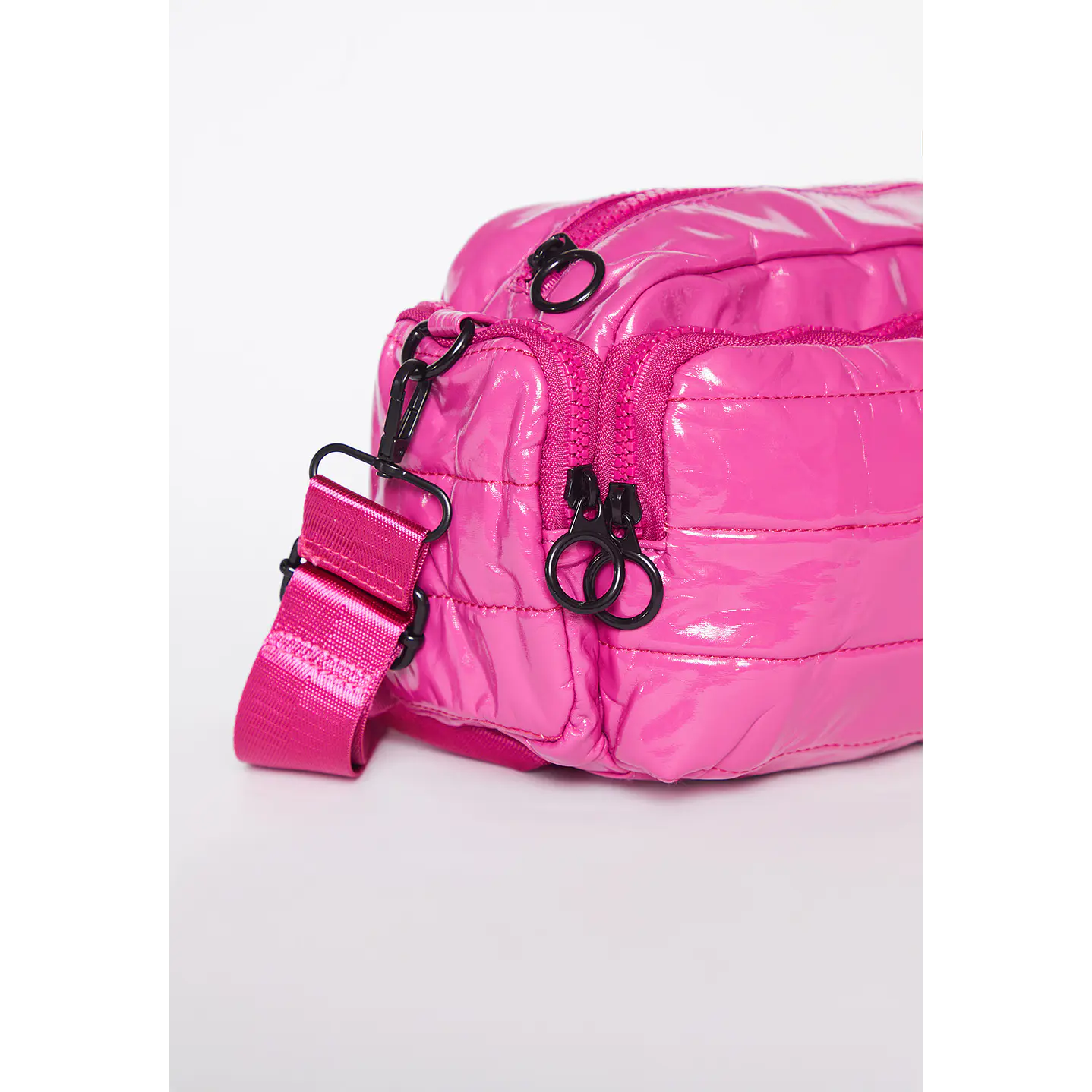 Cartera Mujer Fucsia Crossbody Multibolsillo Family Shop 2