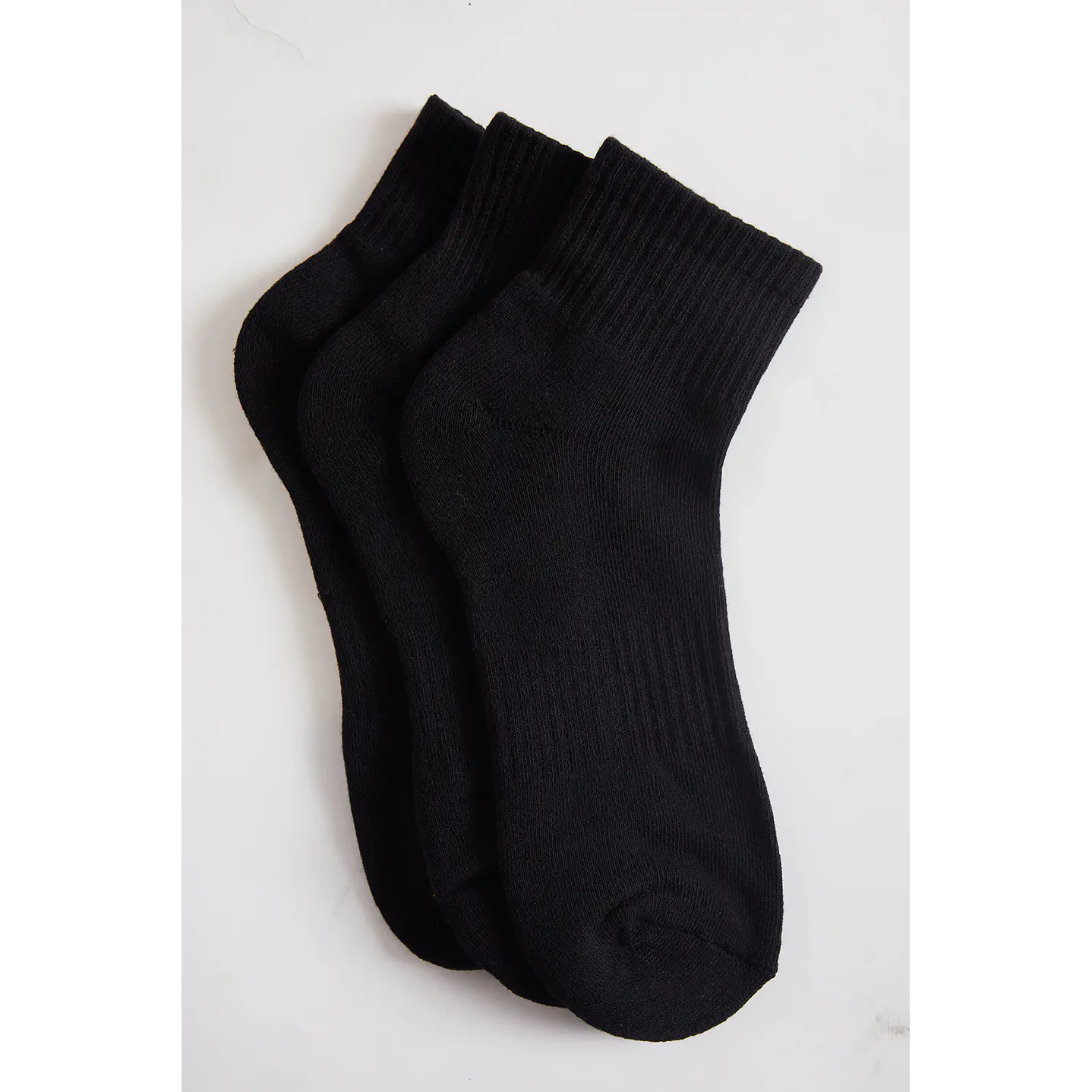 Calcetín 3 pares Hombre Negro Mediano Family Shop 1