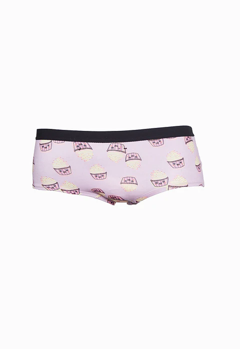 Calzon Tripack Lola Rosado Liso Print Family Shop