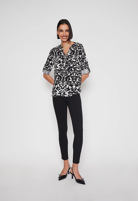 Blusa Pata Mujer Negro Familyshop