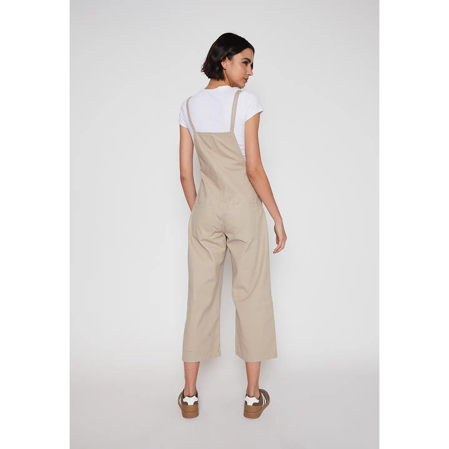 Jardinera Wide Leg Mujer Beige Familyshop 3