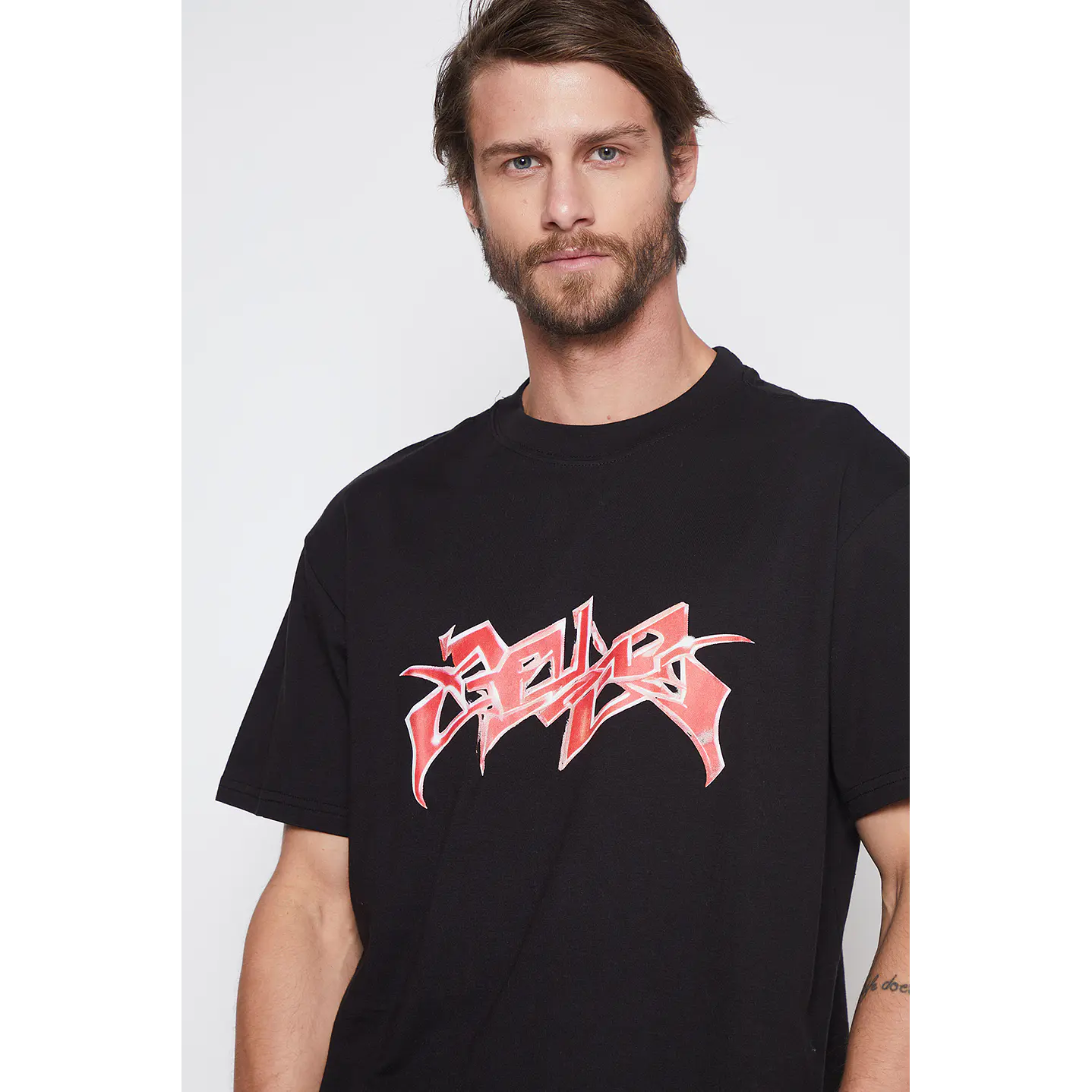 Polera Death Moda Hombre Negro Familyshop 3