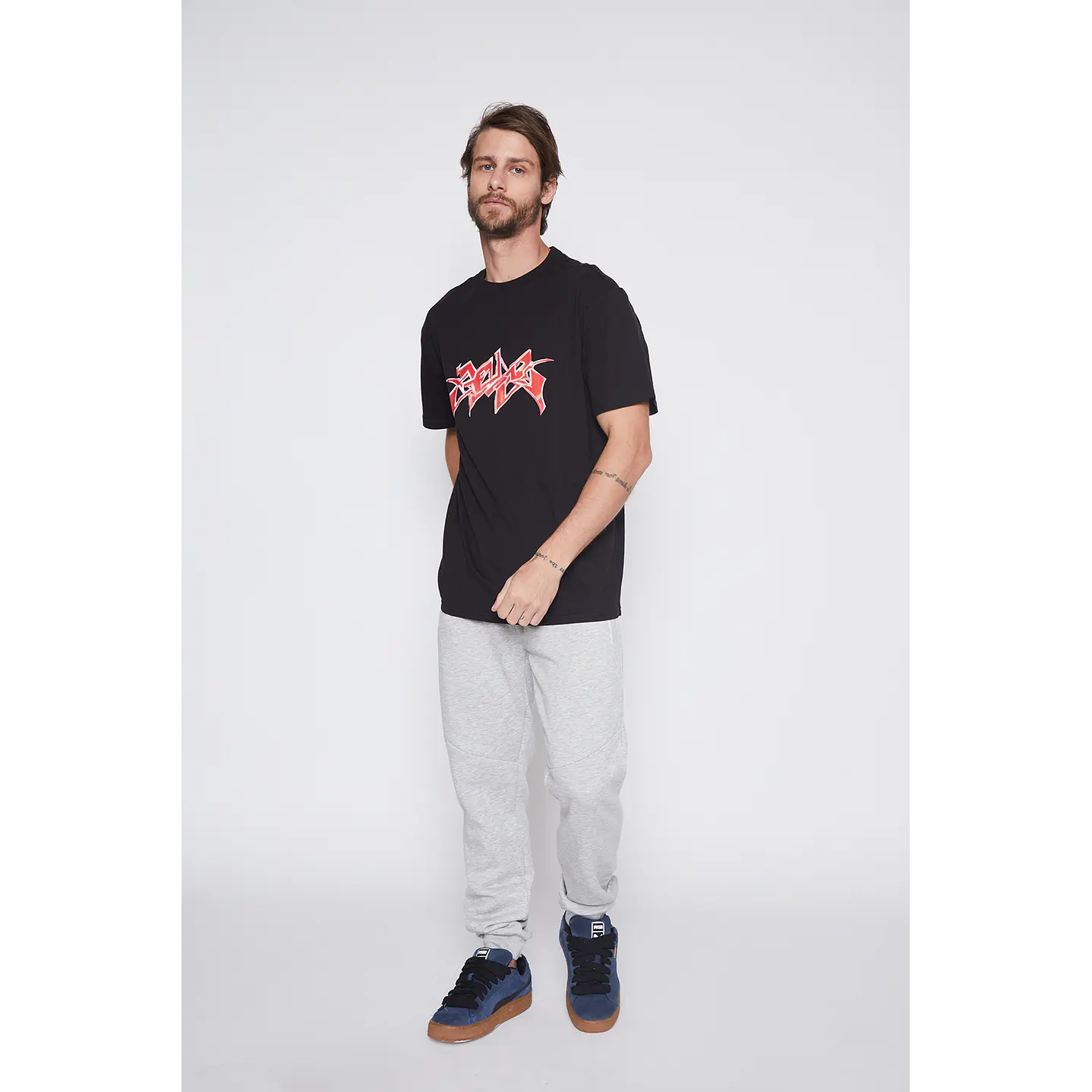 Polera Death Moda Hombre Negro Familyshop 2