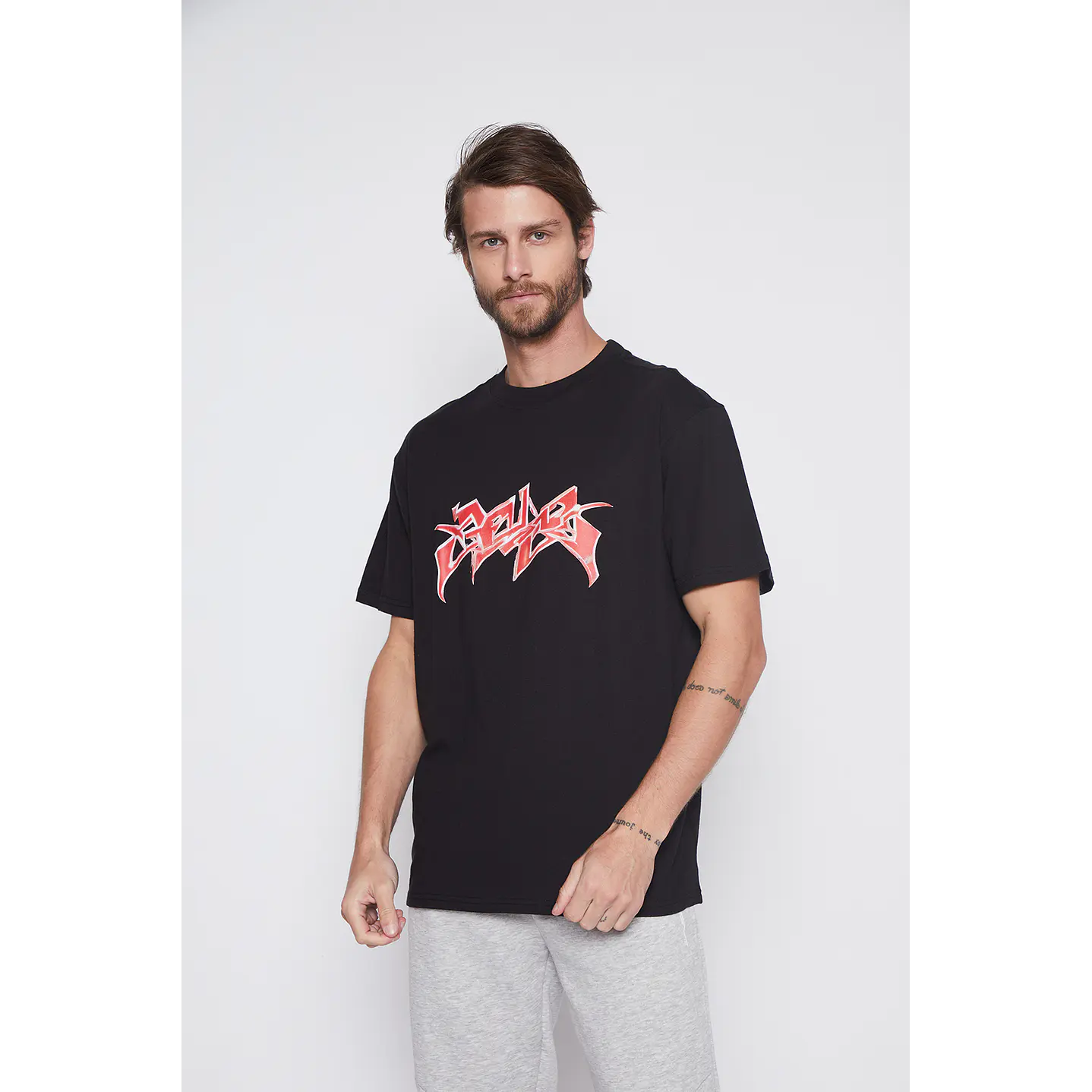Polera Death Moda Hombre Negro Familyshop 1