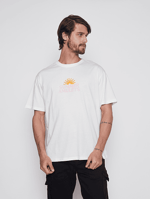 Polera Calavera Hombre Blanco Familyshop