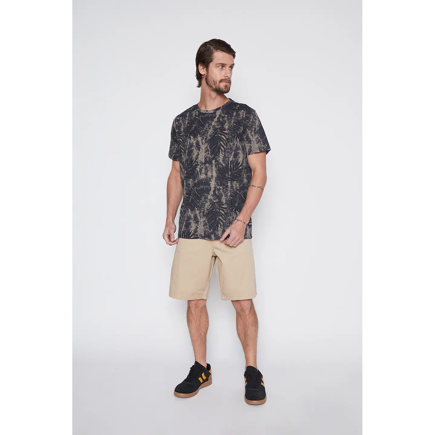 Bermuda Hombre Five Pocket Beige Familyshop 2