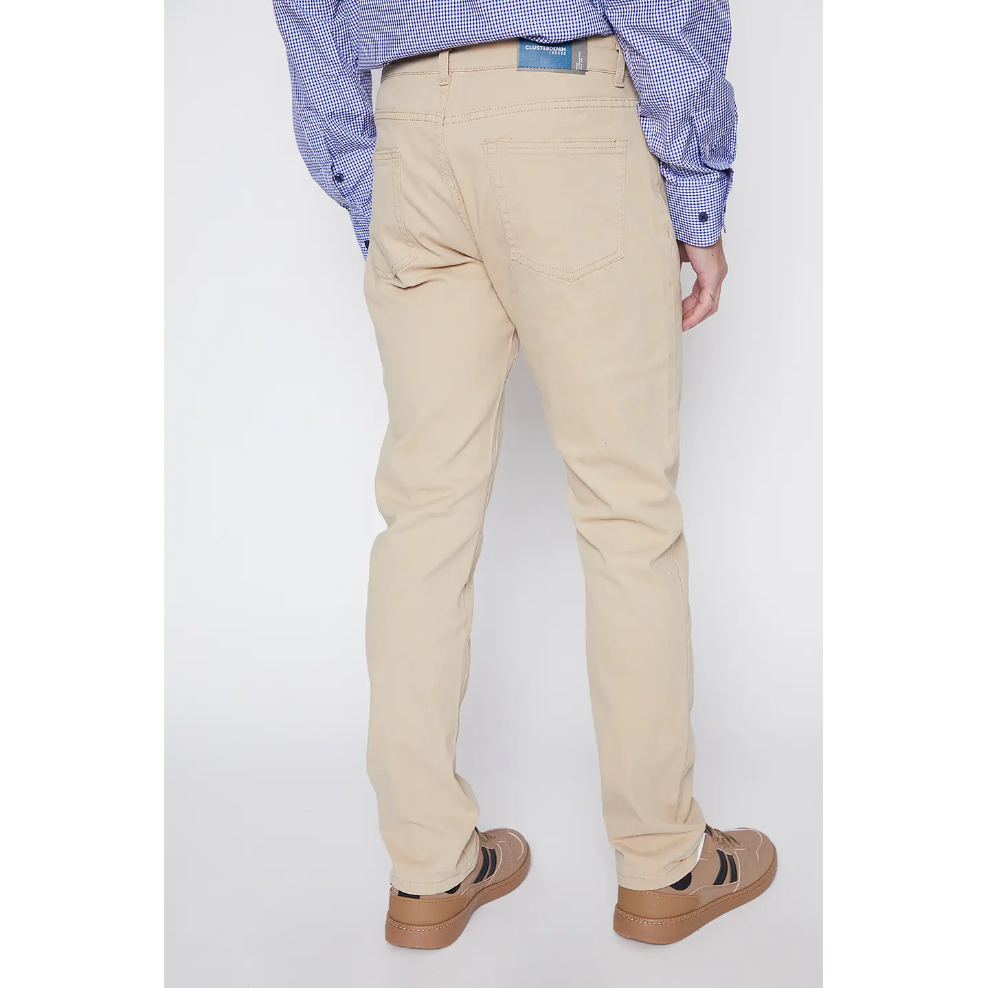 Pantalón Hombre Regular Fit Beige Familyshop 3