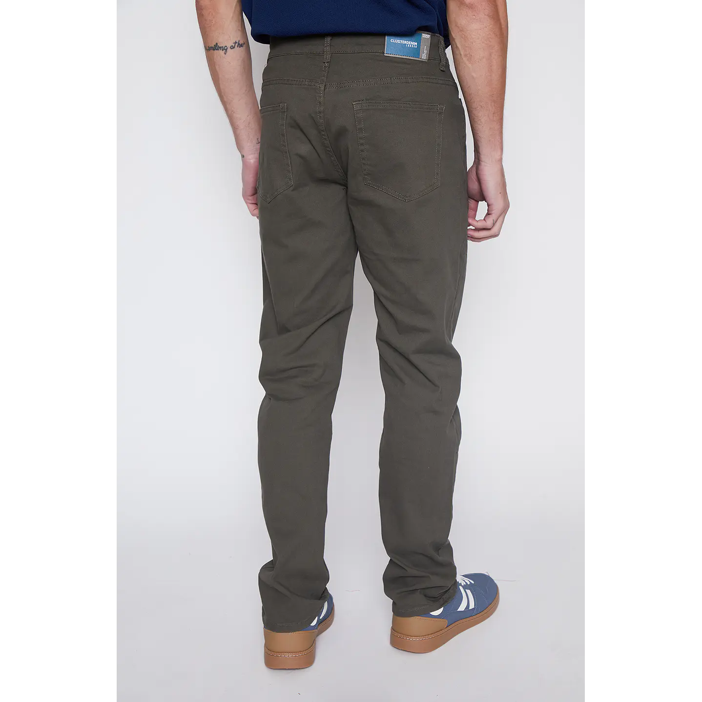 Pantalón Hombre Regular Fit Verde Familyshop 4