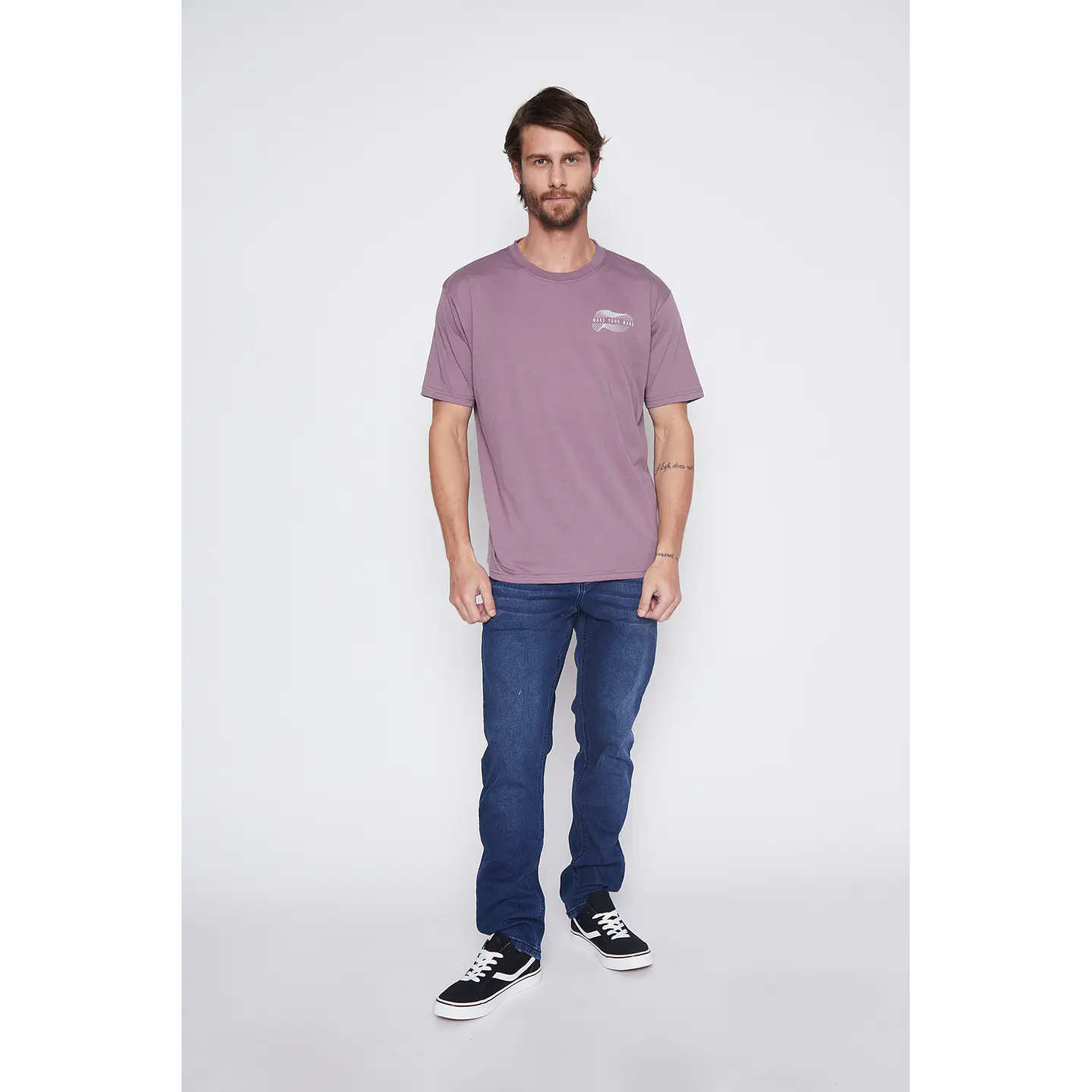 Polera Hombre Basic Rosado Familyshop 2