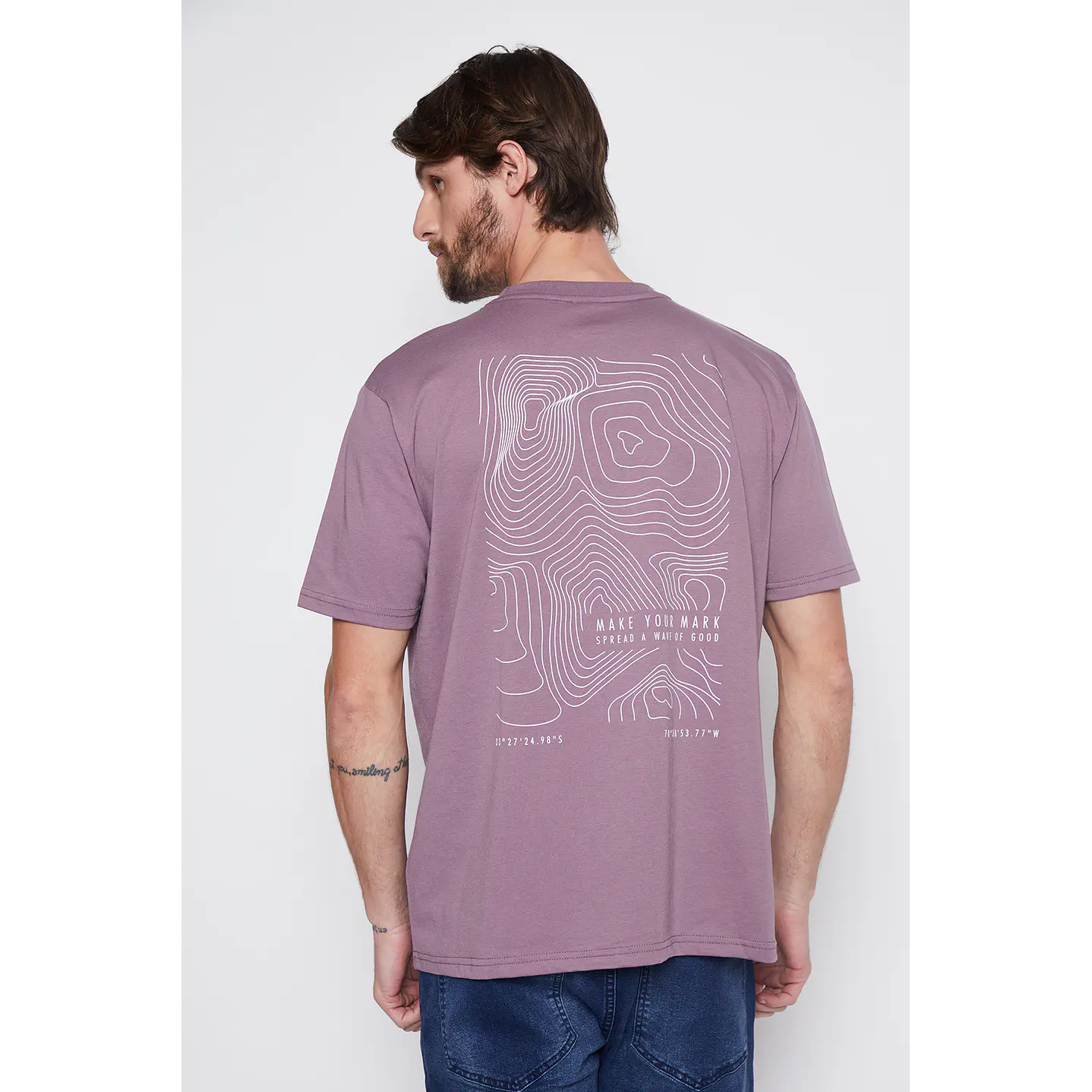 Polera Hombre Basic Rosado Familyshop 3