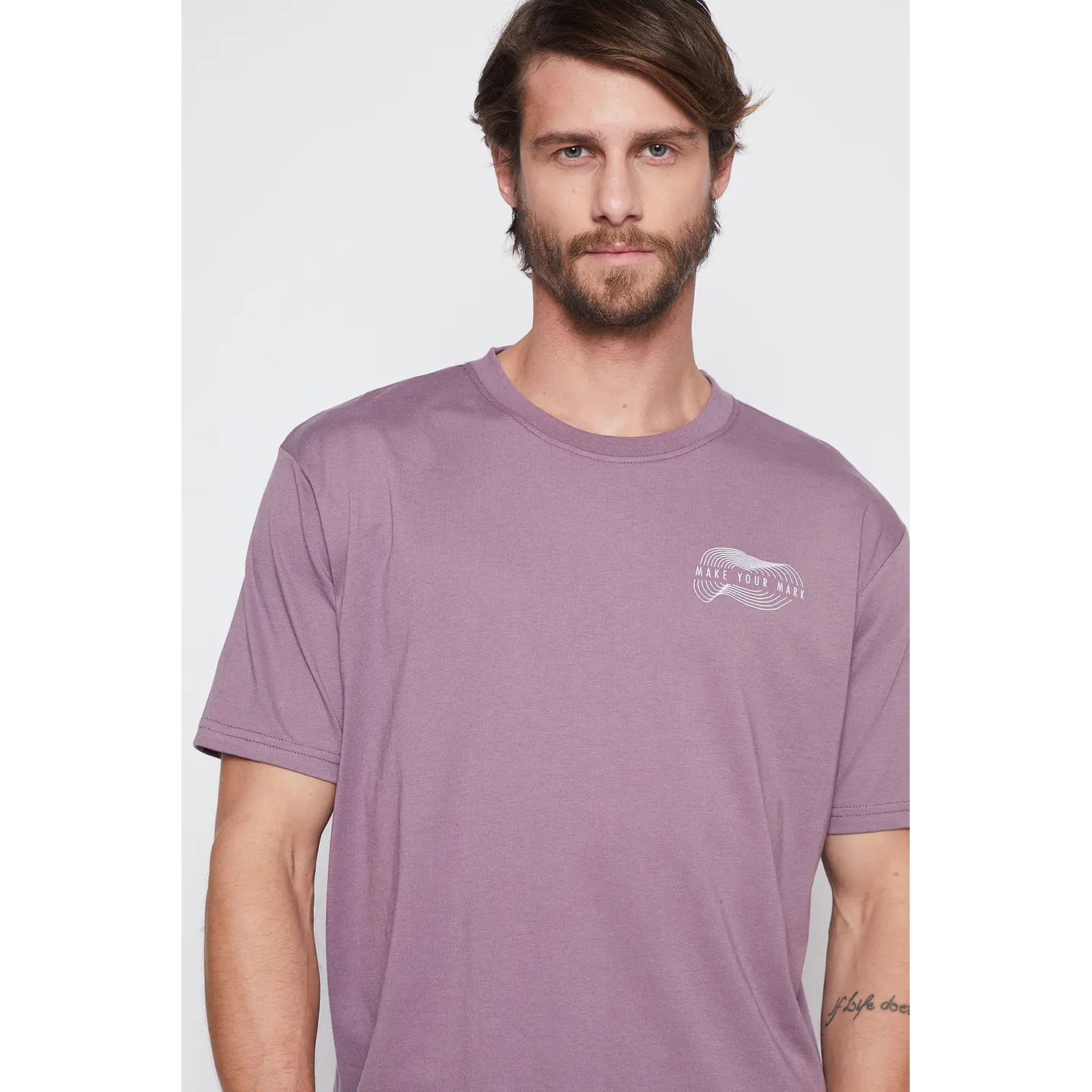 Polera Hombre Basic Rosado Familyshop 4