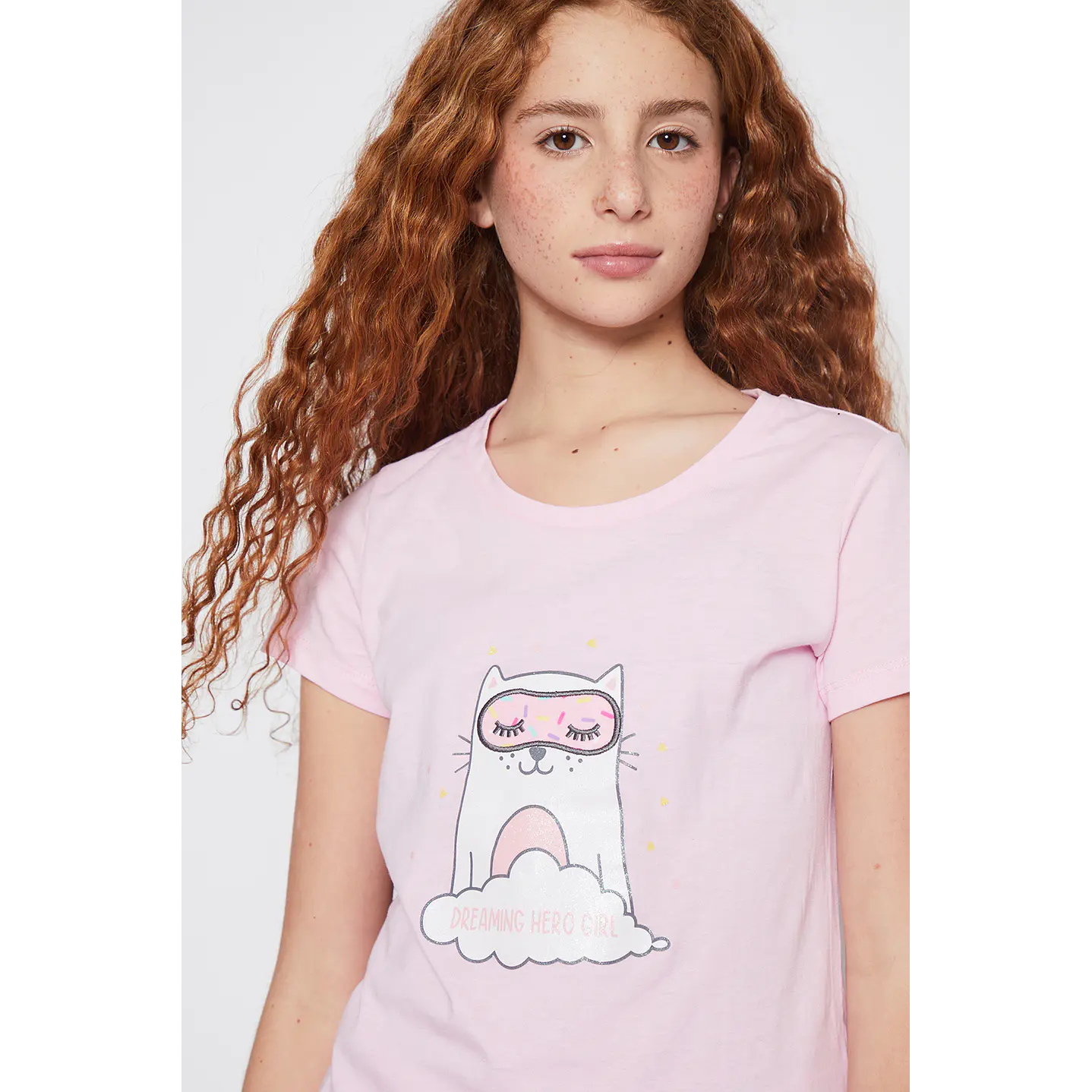 Pijama Corto Anime Rosado Familyshop 4