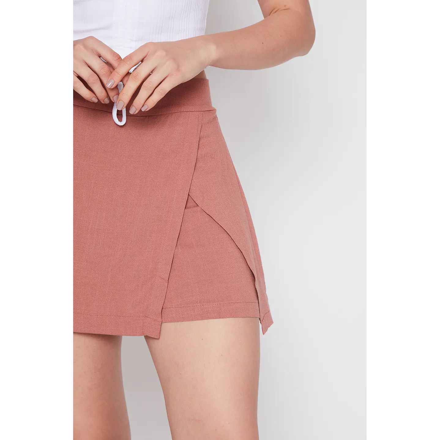 Faldas Mujer Corto Ladrillo Familyshop 4